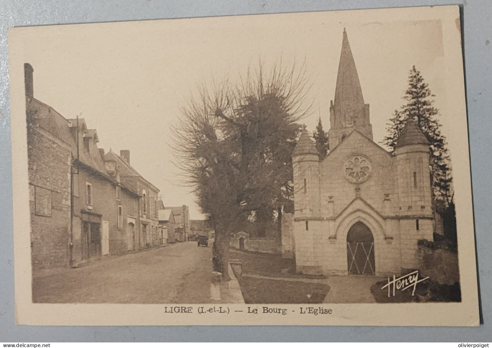 DPT 37 - Lingre - LE Bourg - L'église - Zonder Classificatie