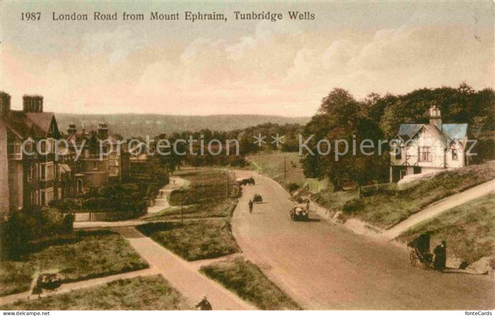 42715196 Tunbridge Wells London Road From Mount Ephrai Tunbridge Wells - Autres & Non Classés