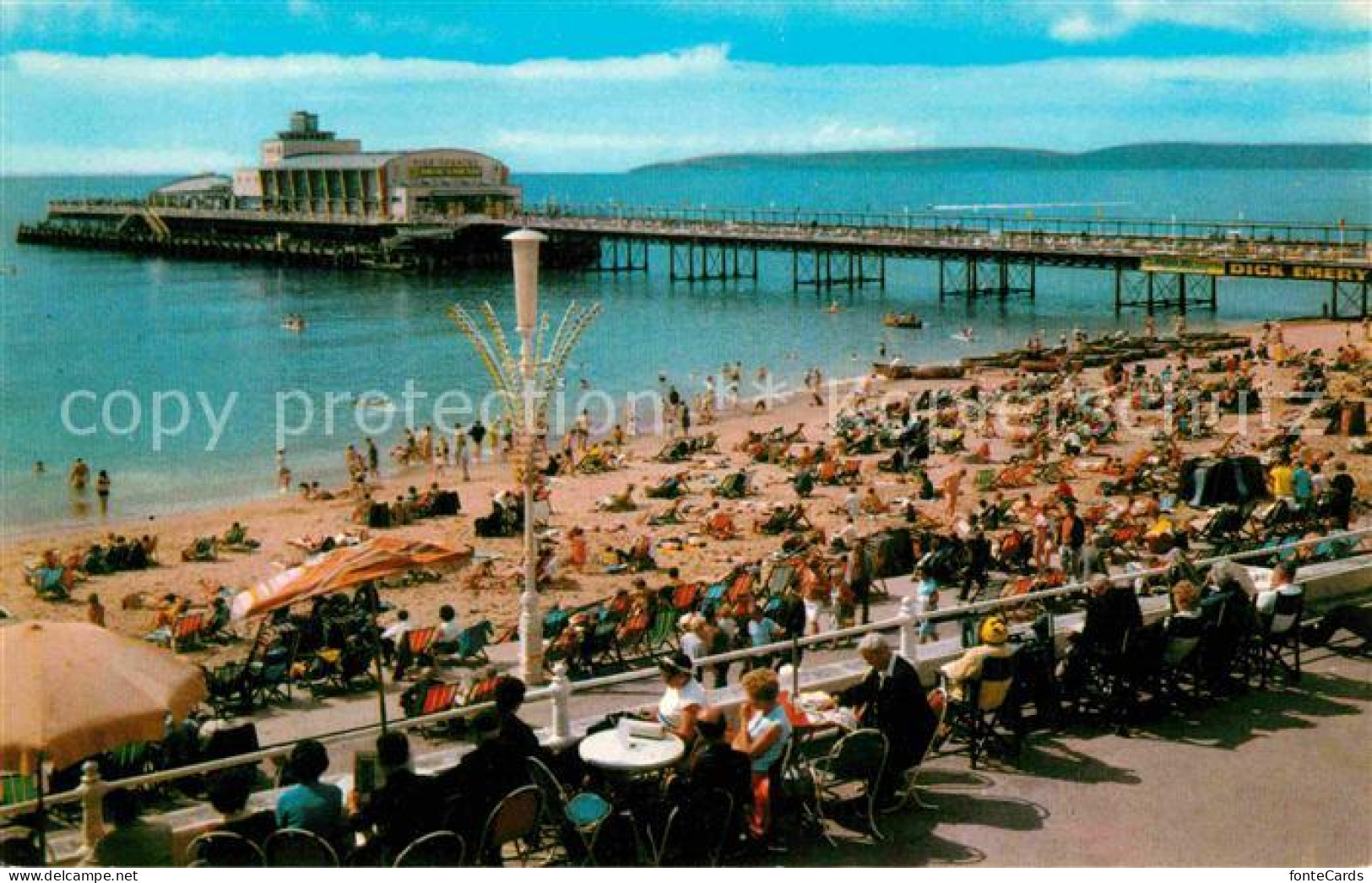 42715185 Bournemouth UK Pier And East Beach From Undercliff Bournemouth - Otros & Sin Clasificación