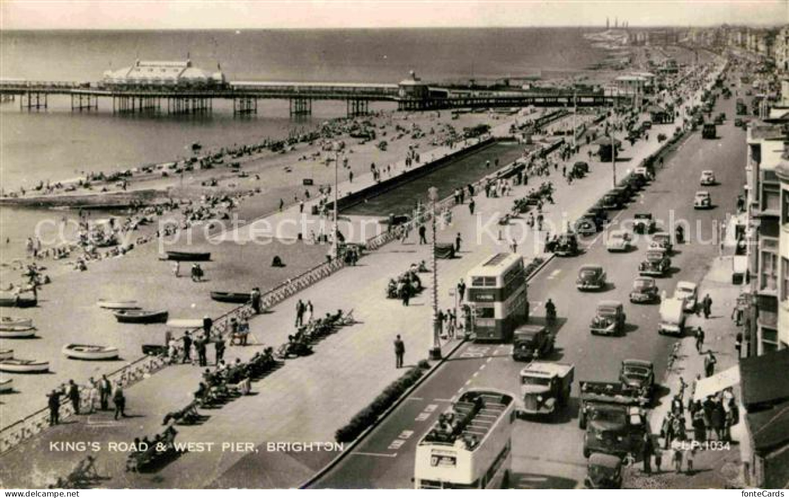 42715183 Brighton East Sussex Kings Road And West Pier Brighton East Sussex - Otros & Sin Clasificación