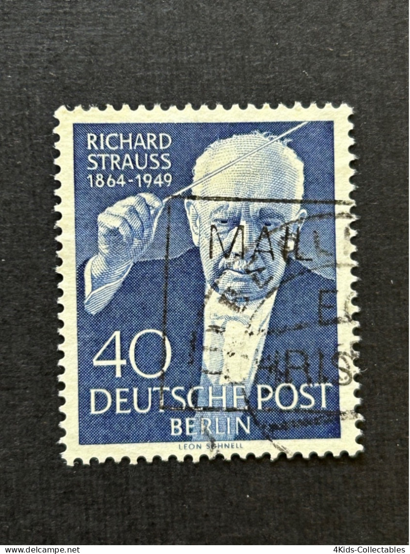 GERMANY Berlin Michel #124 Used - Used Stamps