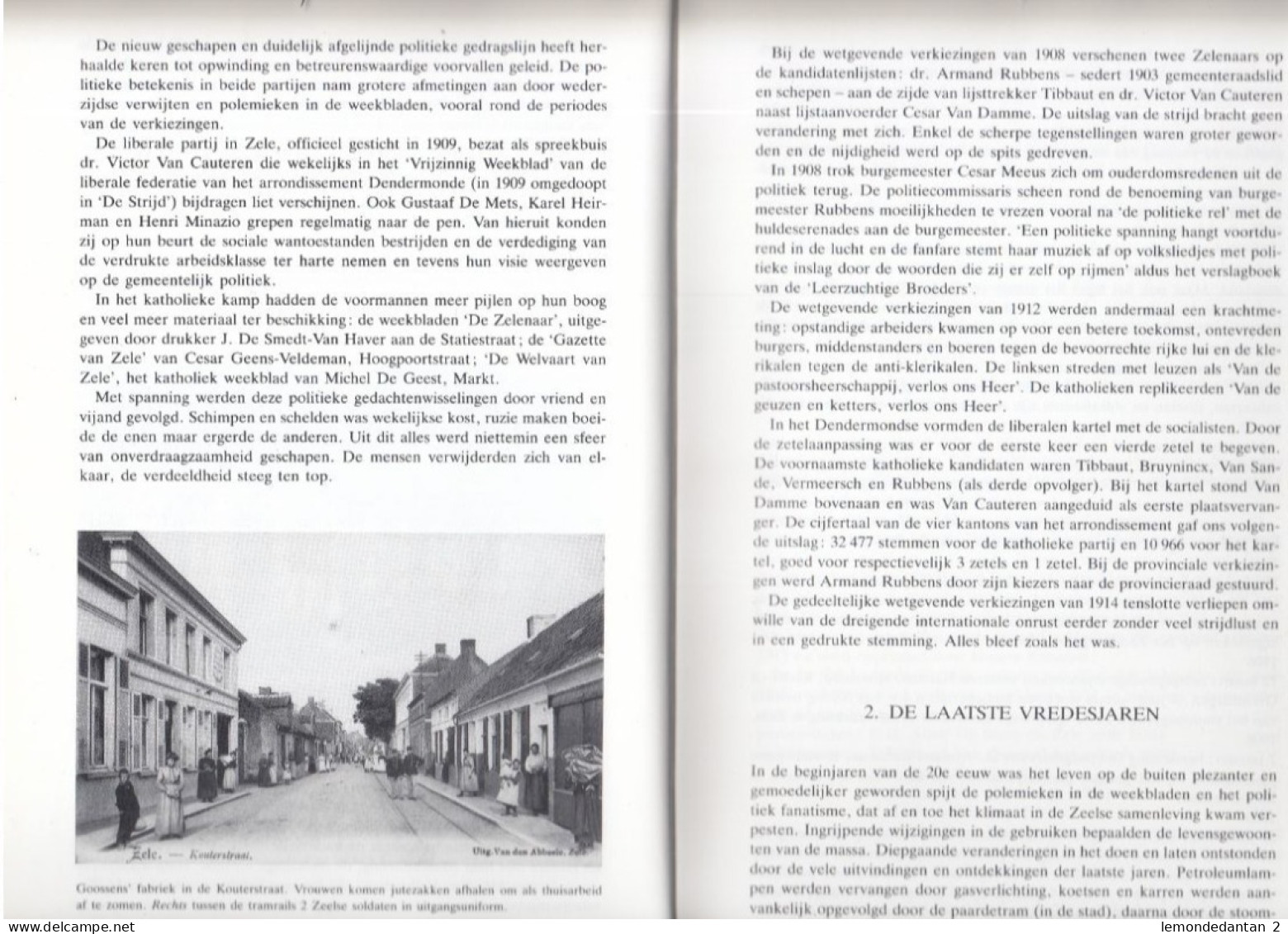 Zele Tijdens De Grote Oorlog - Door E. Quintyn - 1987 - Historia