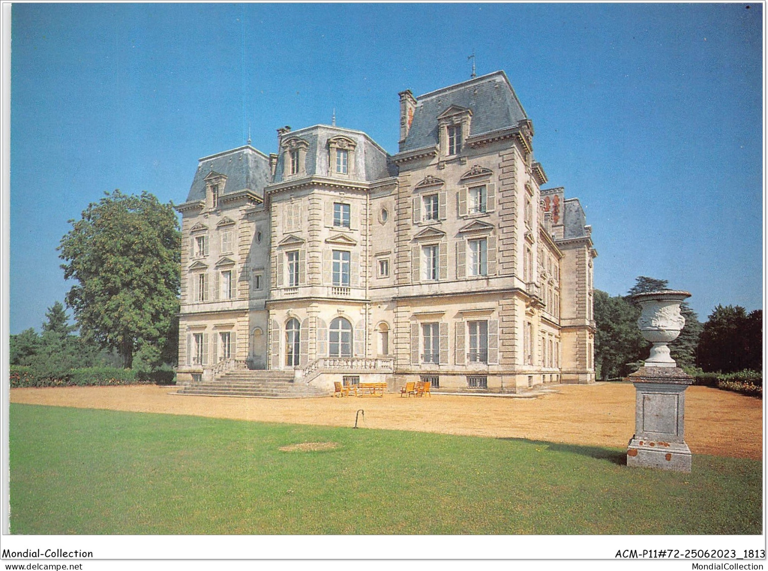 ACMP11-72-0974 - MONTFORT-LE-GESNOIS - Le Château - Façade Ouest  - Malícorne Sur Sarthe