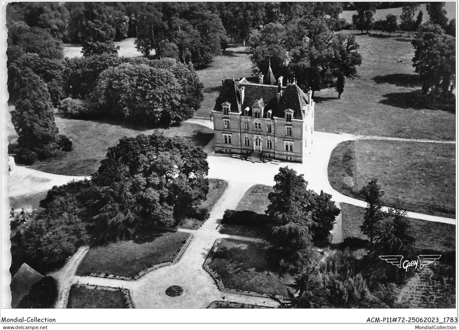 ACMP11-72-0959 - BRULON - Château De Vert VUE AERIENNE - Brulon