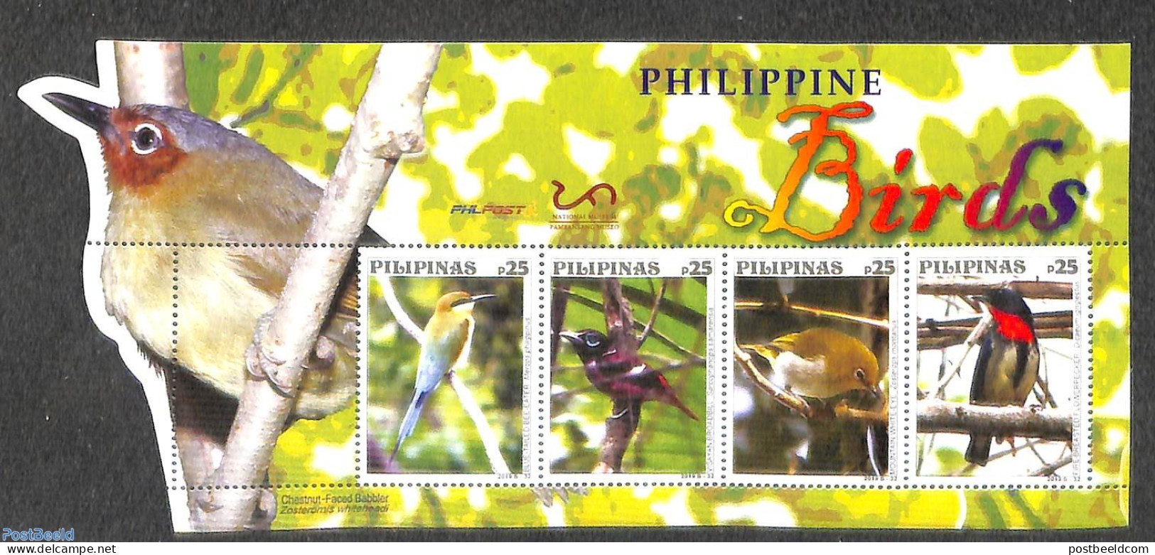 Philippines 2019 Birds S/s, Mint NH - Filippine
