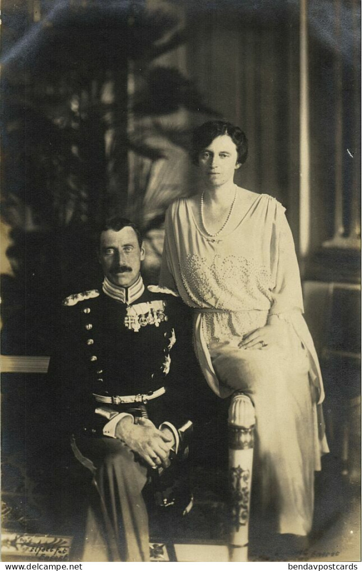 Denmark, King Christian X & Queen Consort Alexandrine Of Mecklenburg-Schwerin - Danemark