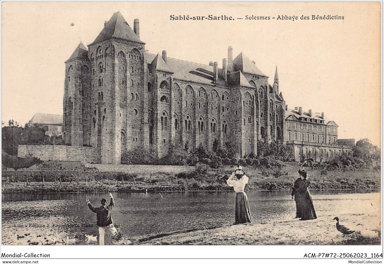 ACMP7-72-0648 - SABLE-SUR-SARTHE - Solesmes - Abbaye Des Bénédictins  - Sable Sur Sarthe