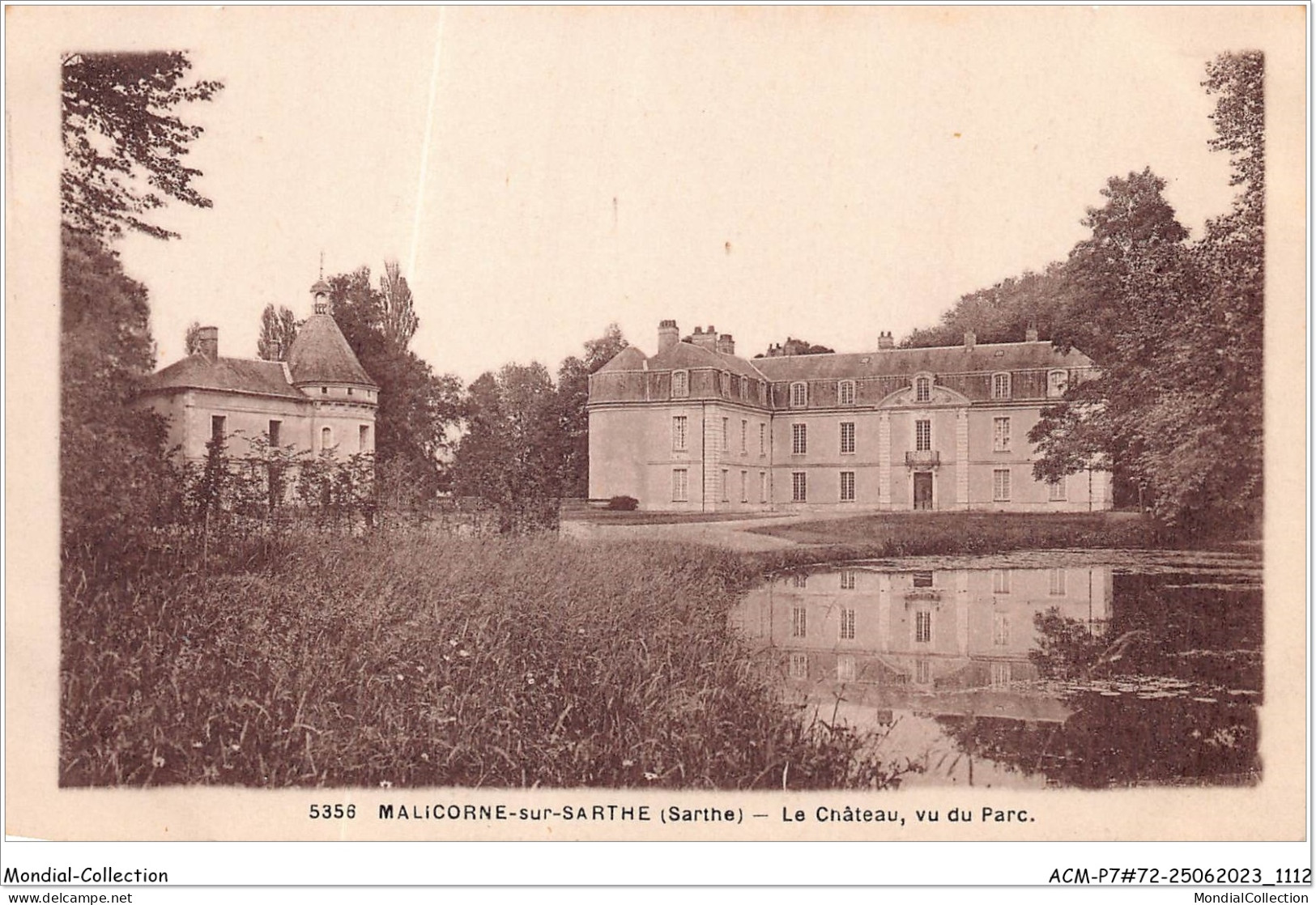 ACMP7-72-0622 - MALICORNE-SUR-SARTHE - Le Château - Vu Du Parc - Malicorne Sur Sarthe