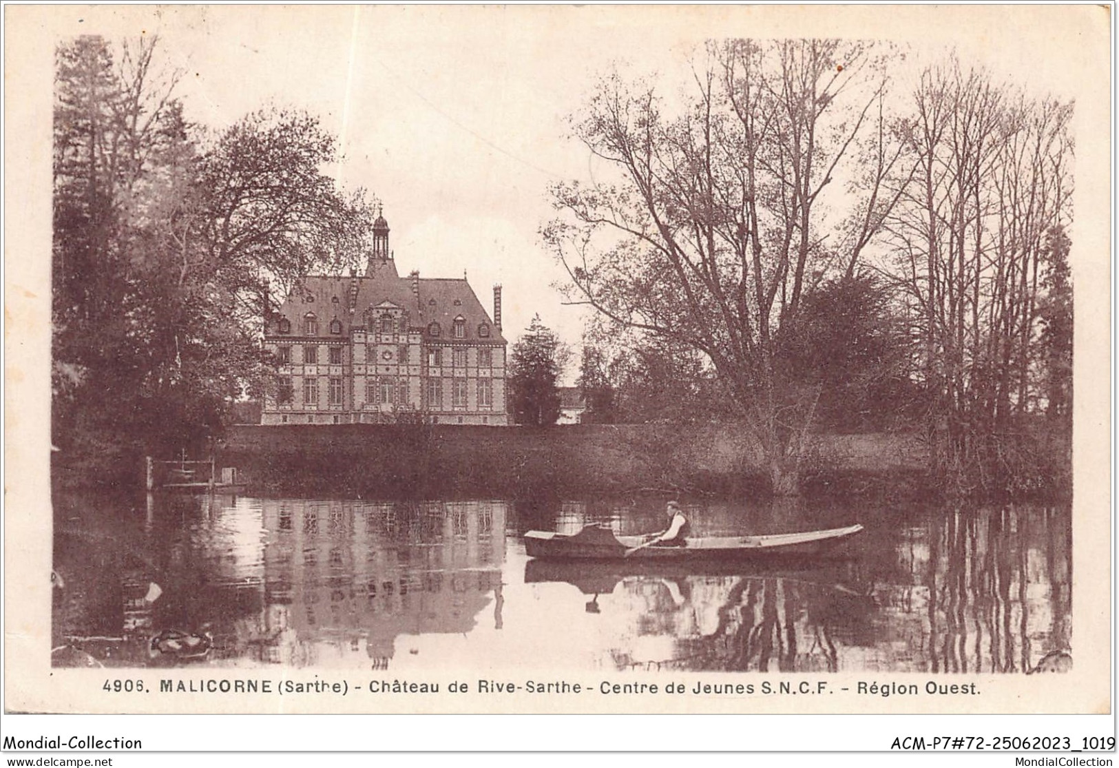 ACMP7-72-0575 - MALICORNE - Château De Rive-sarthe - Centre De Jeunes  - Malícorne Sur Sarthe