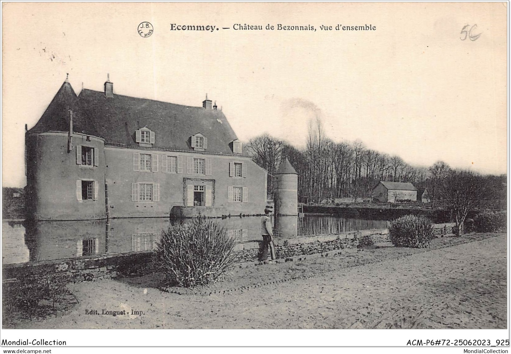 ACMP6-72-0527 - ECOMMOY - Château De Bezonnais - Vue D'ensemble - Ecommoy