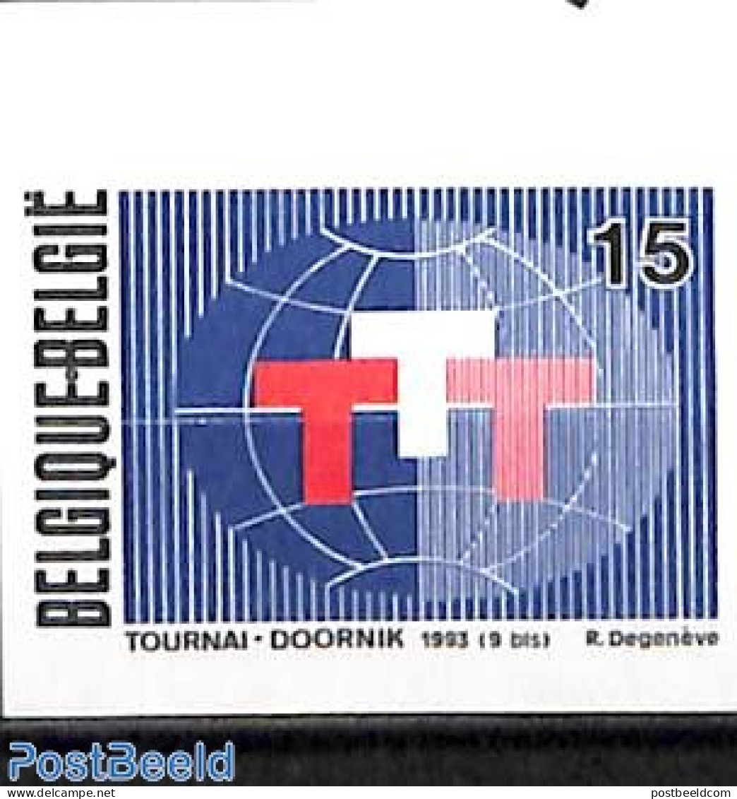 Belgium 1993 Wall Carpet Woavers Triennale 1v, Imperforated, Mint NH, Various - Textiles - Unused Stamps