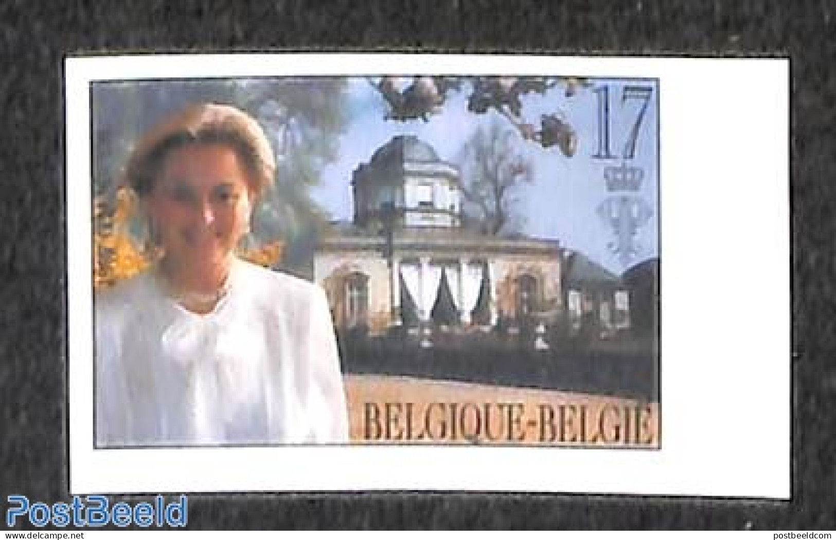 Belgium 1997 Queen Paola 1v, Imperforated, Mint NH, History - Kings & Queens (Royalty) - Ongebruikt