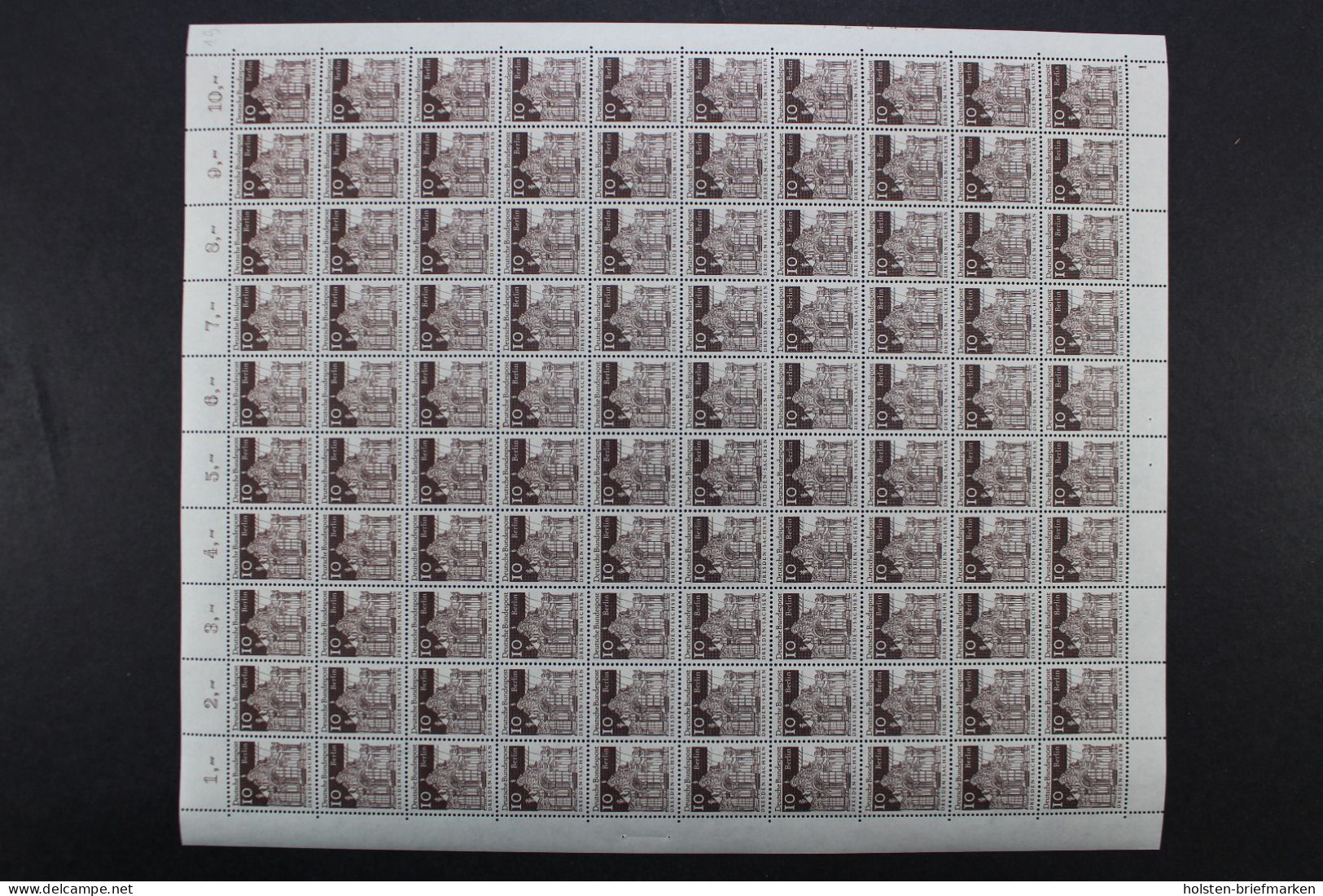 Berlin, MiNr. 270-285, 100er Bogensatz, Postfrisch - Blocks & Kleinbögen