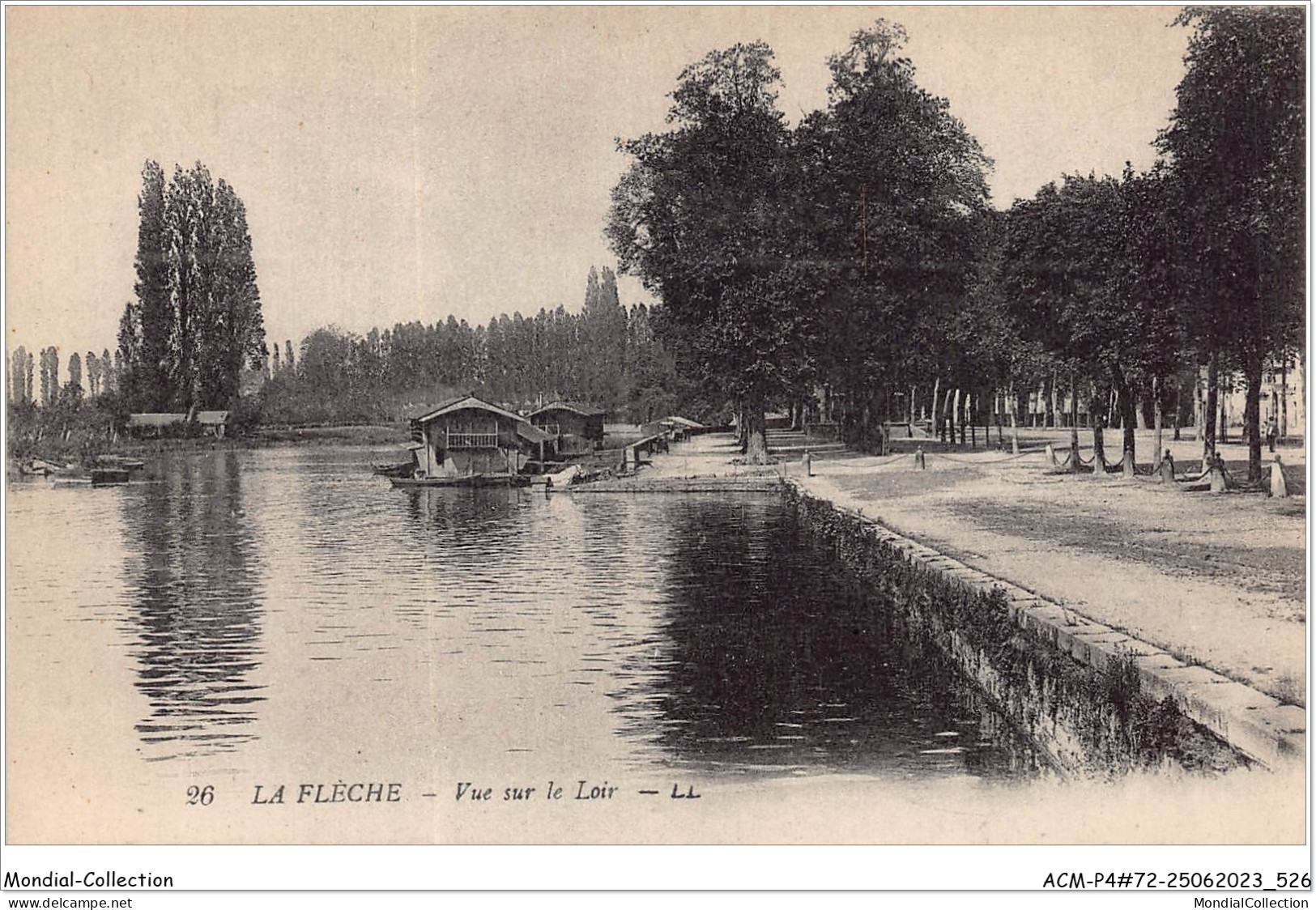 ACMP4-72-0327 - LA FLECHE - Vue Sur Le Loir  - La Fleche