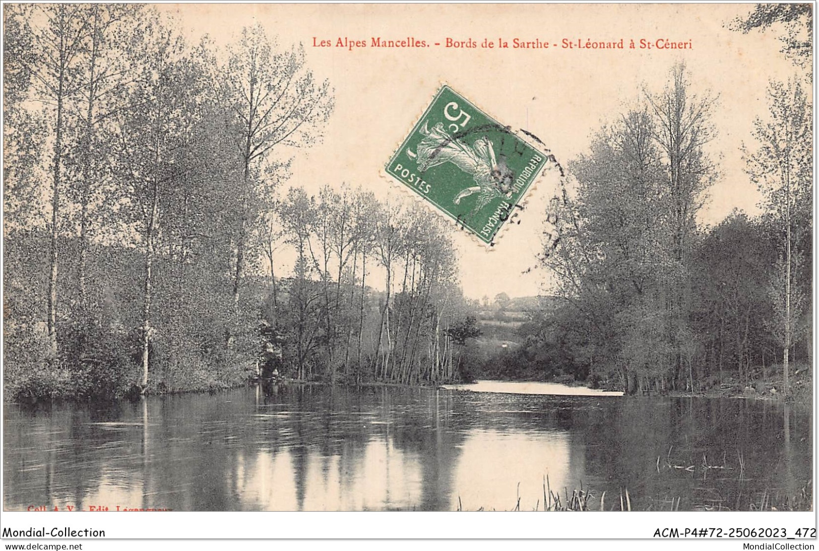 ACMP4-72-0300 - Les Alpes Mancelles - Bords De La Sarthe - SAINT-LEONARD à Saint-cénéri - Saint Leonard Des Bois