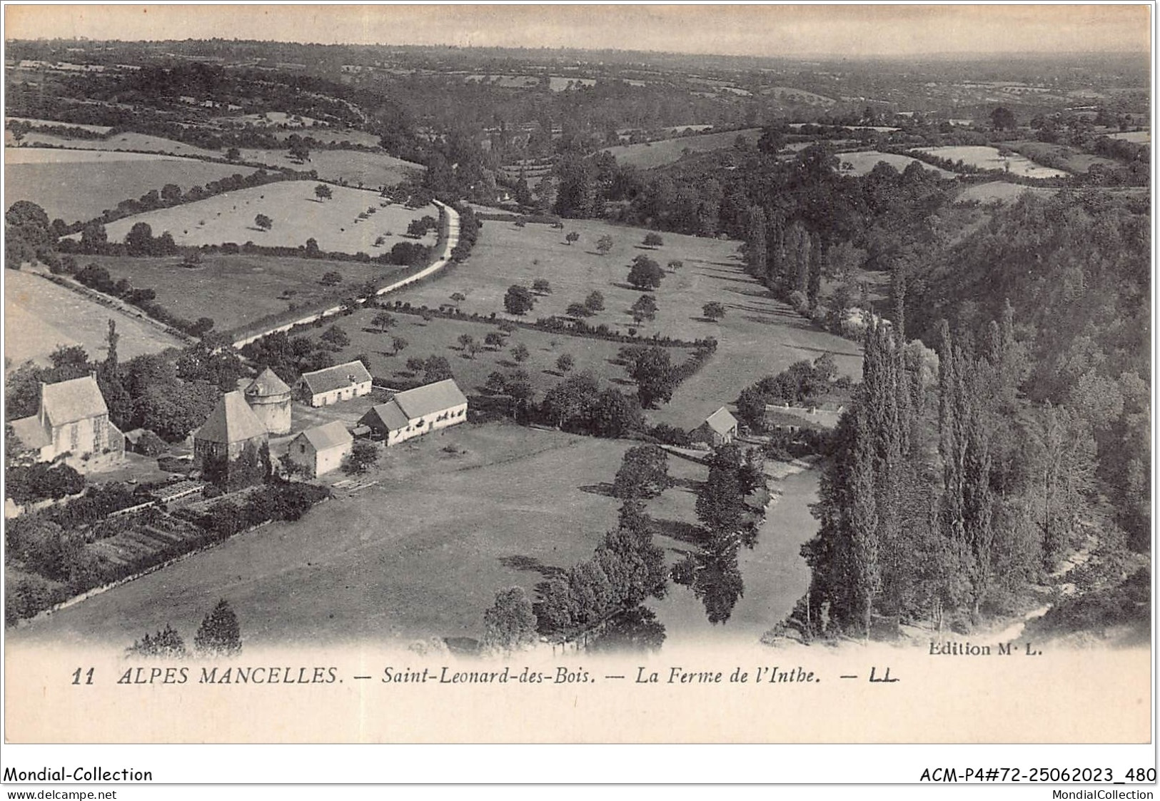 ACMP4-72-0304 - Les Alpes Mancelles - SAINT-LEONARD-DES-BOIS - La Ferme De L'inthe - Saint Leonard Des Bois