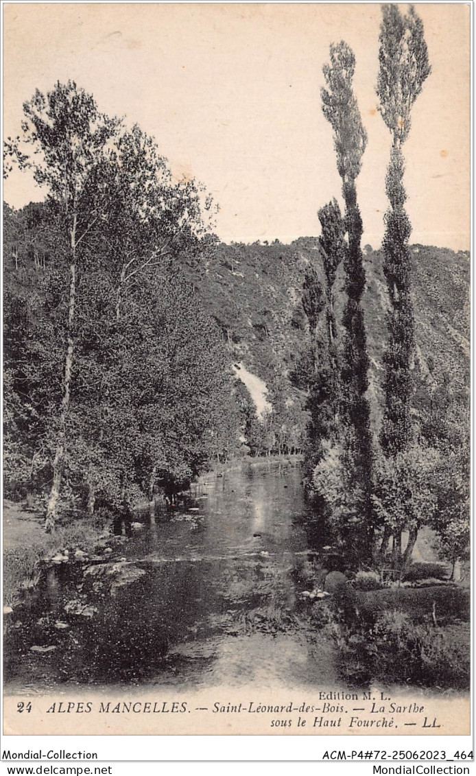 ACMP4-72-0296 - Les Alpes Mancelles - SAINT-LEONARD-DES-BOIS - La Sarthe Sous Le Haut Fourché - Saint Leonard Des Bois