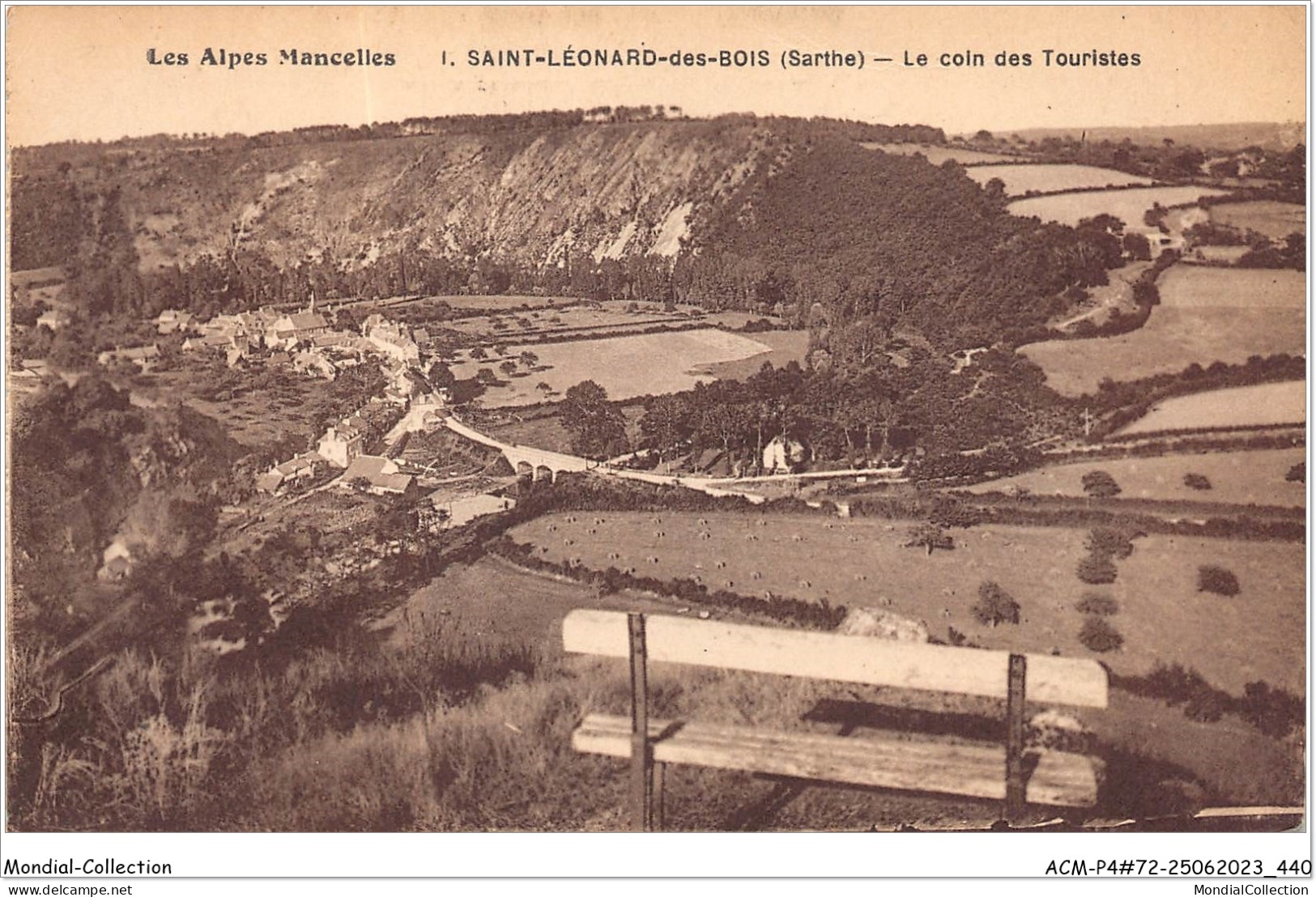 ACMP4-72-0284 - Les Alpes Mancelles - SAINT-LEONARD-DES-BOIS - Un Coin Des Touristes  - Saint Leonard Des Bois