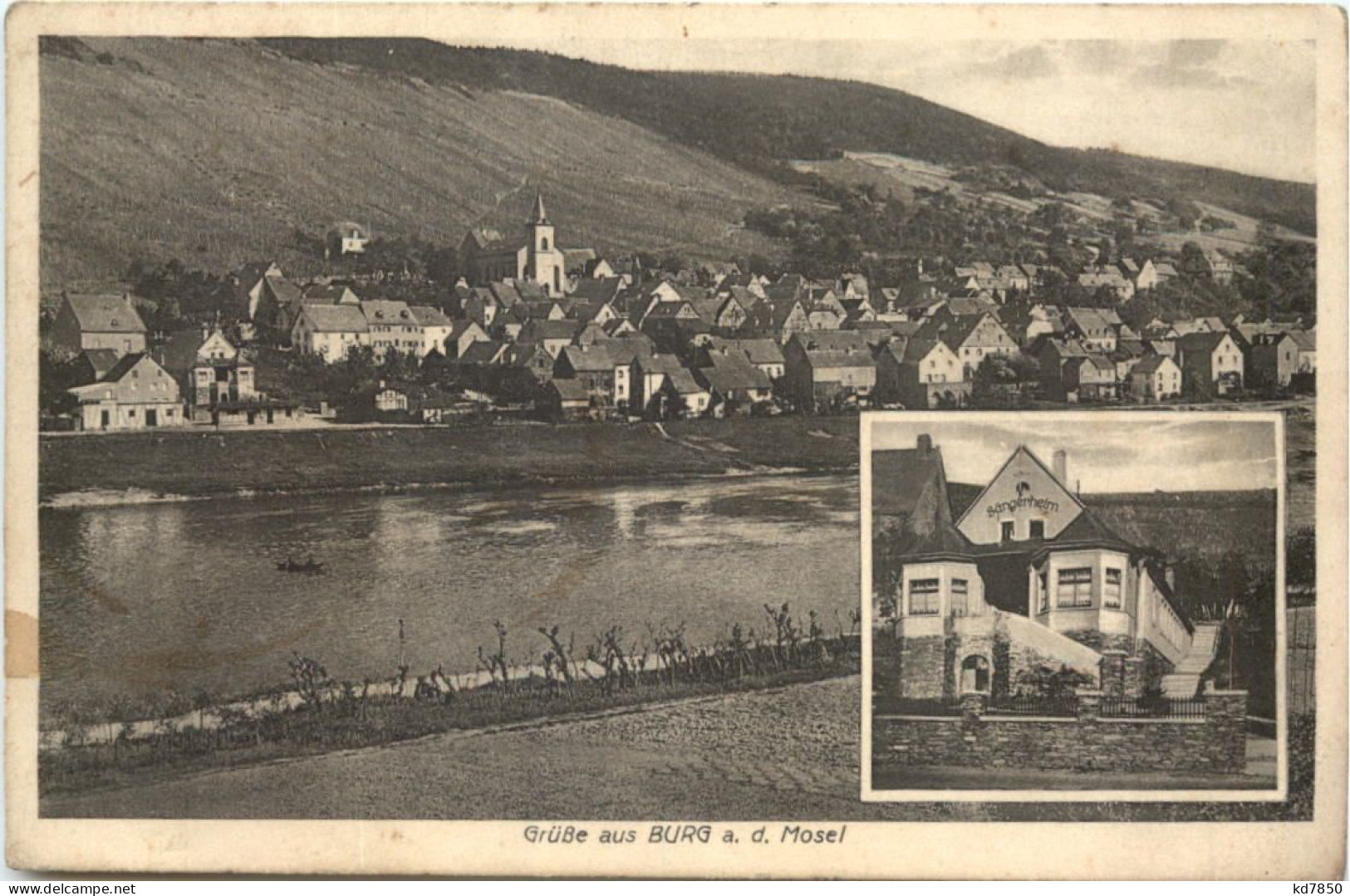 Gruss Aus Burg An Der Mosel - Bernkastel-Kues