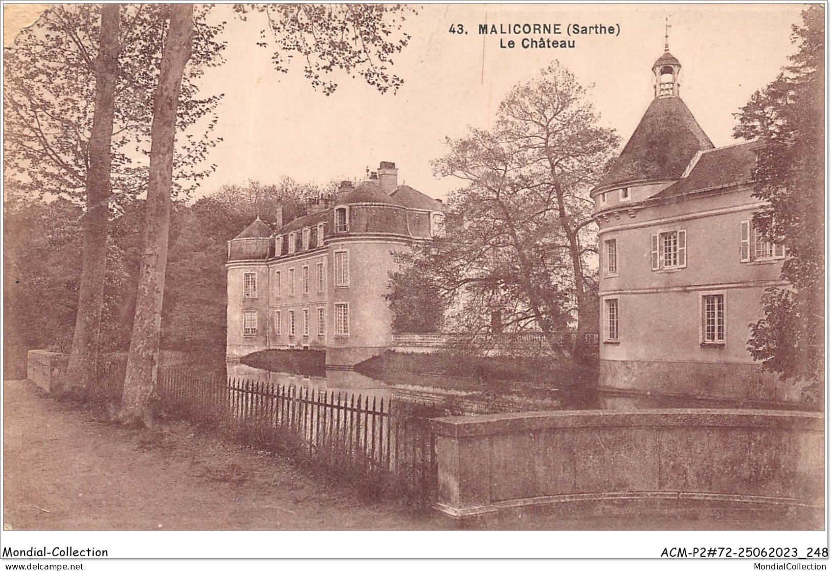 ACMP2-72-0125 - MALICORNE - Le Château  - Malicorne Sur Sarthe