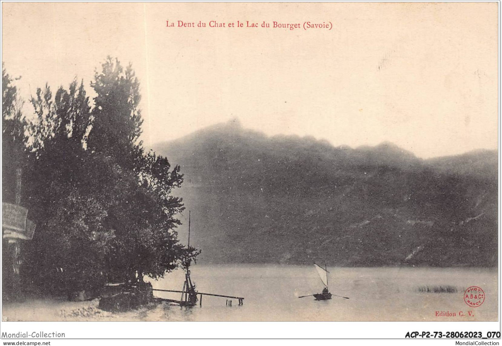 ACPP2-73-0127 - La Dent Du Chat Et Le LAC DU BOURGET - Le Bourget Du Lac
