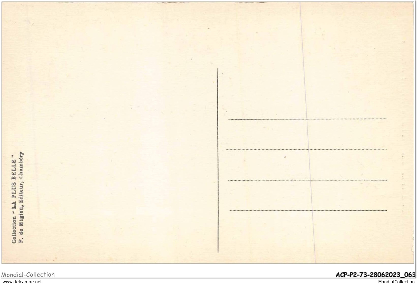 ACPP2-73-0123 - Ligne D'aix-les-bains - Le Lac Du Bourget Et Les Tunnels - Le Bourget Du Lac