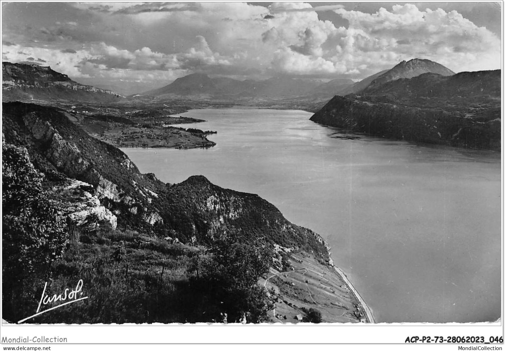 ACPP2-73-0115 - LAC DU BOURGET Vu De La Chambotte - Le Bourget Du Lac