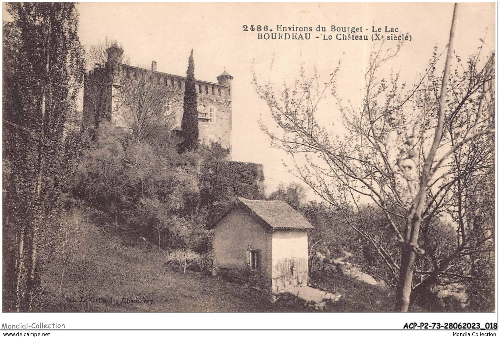 ACPP2-73-0101 - Environs Du Bourget - Le Lac BOURDEAU - Le Chateau - Le Bourget Du Lac