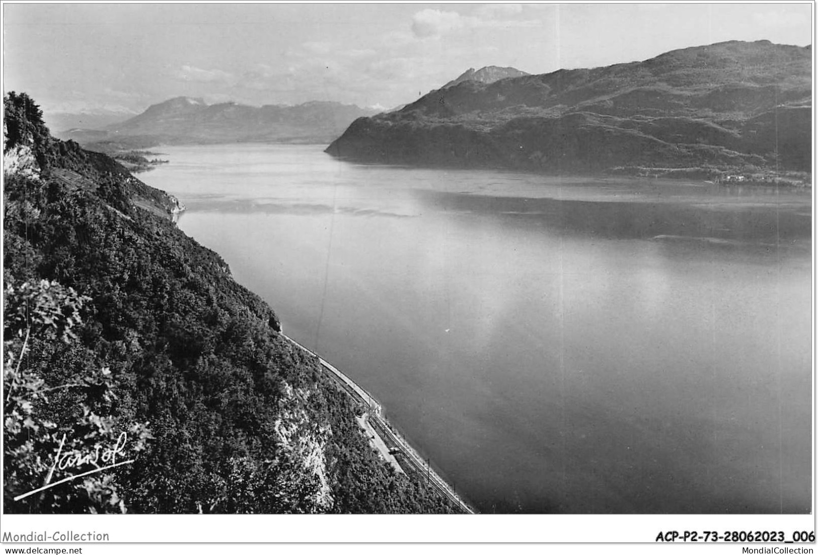 ACPP2-73-0095 - Les Environs D'AIX-LES-BAINS - Le Lac Du Bourget - Le Bourget Du Lac