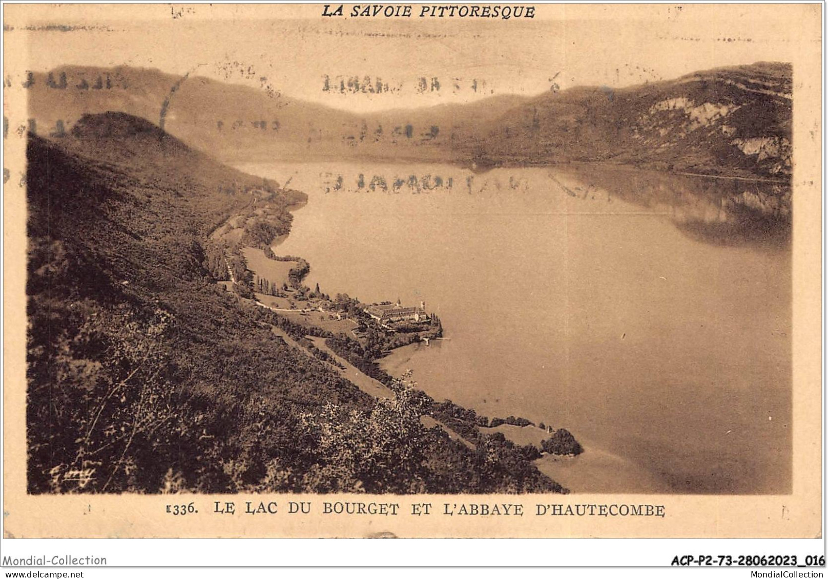 ACPP2-73-0100 - LE LAC DU BOURGET ET L'ABBAYE D'HAUTECOMBE - Le Bourget Du Lac