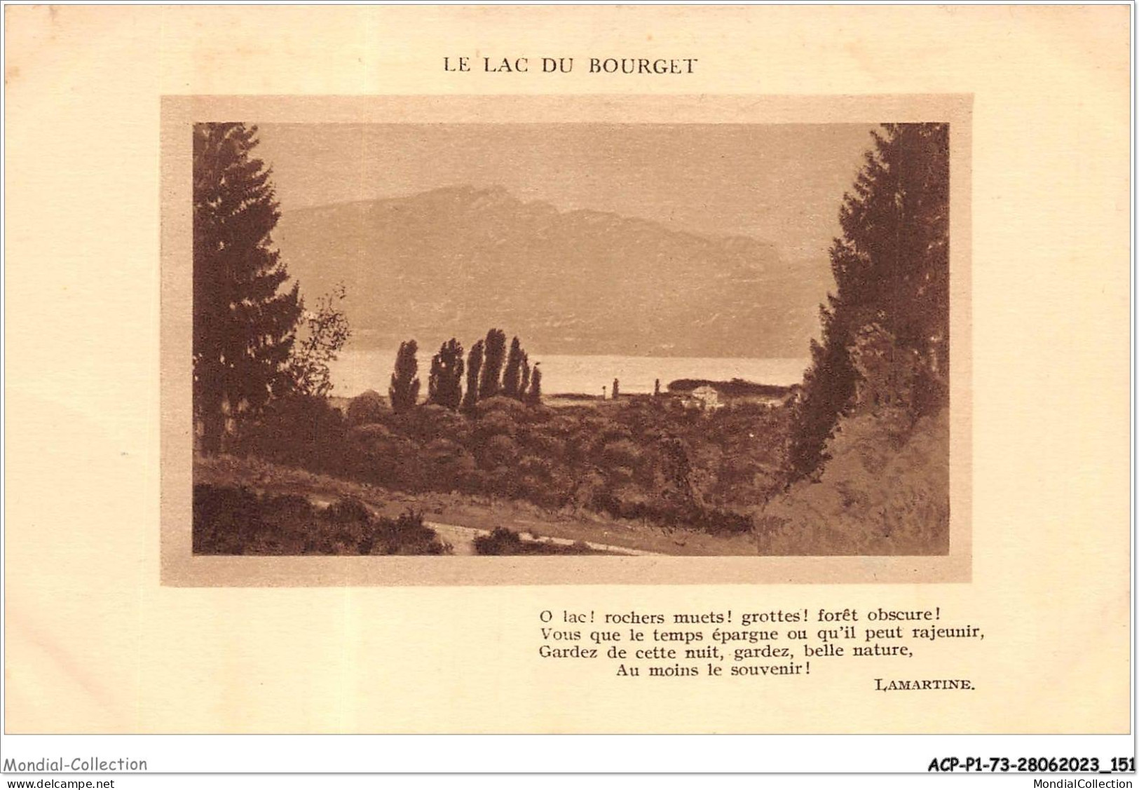 ACPP1-73-0077 - LE LAC DU BOURGET - Le Bourget Du Lac