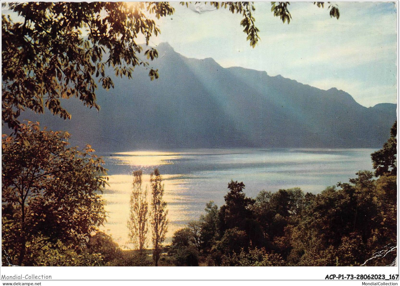 ACPP1-73-0085 - LAC DU BOURGET - A L'heure Crepusculaire Et Dent Du Chat - Le Bourget Du Lac