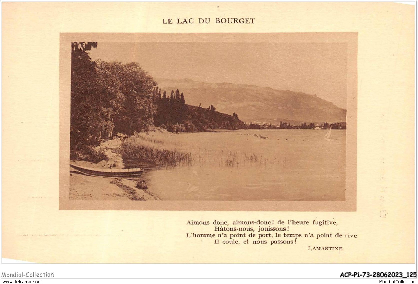 ACPP1-73-0064 - LE LAC BOURGET  - Le Bourget Du Lac