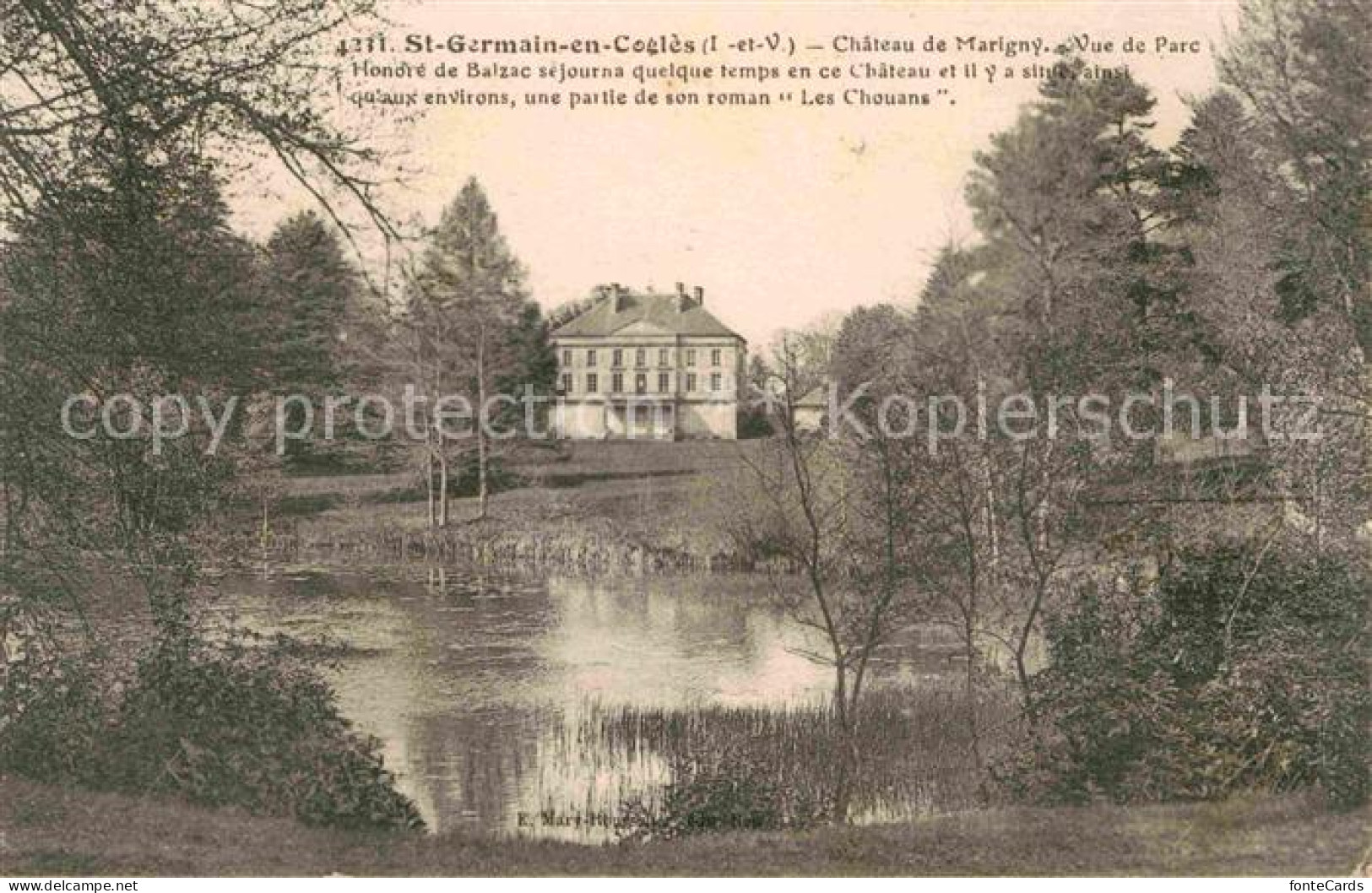 42619871 Saint_Germain Chateau De Marigny - Sonstige & Ohne Zuordnung