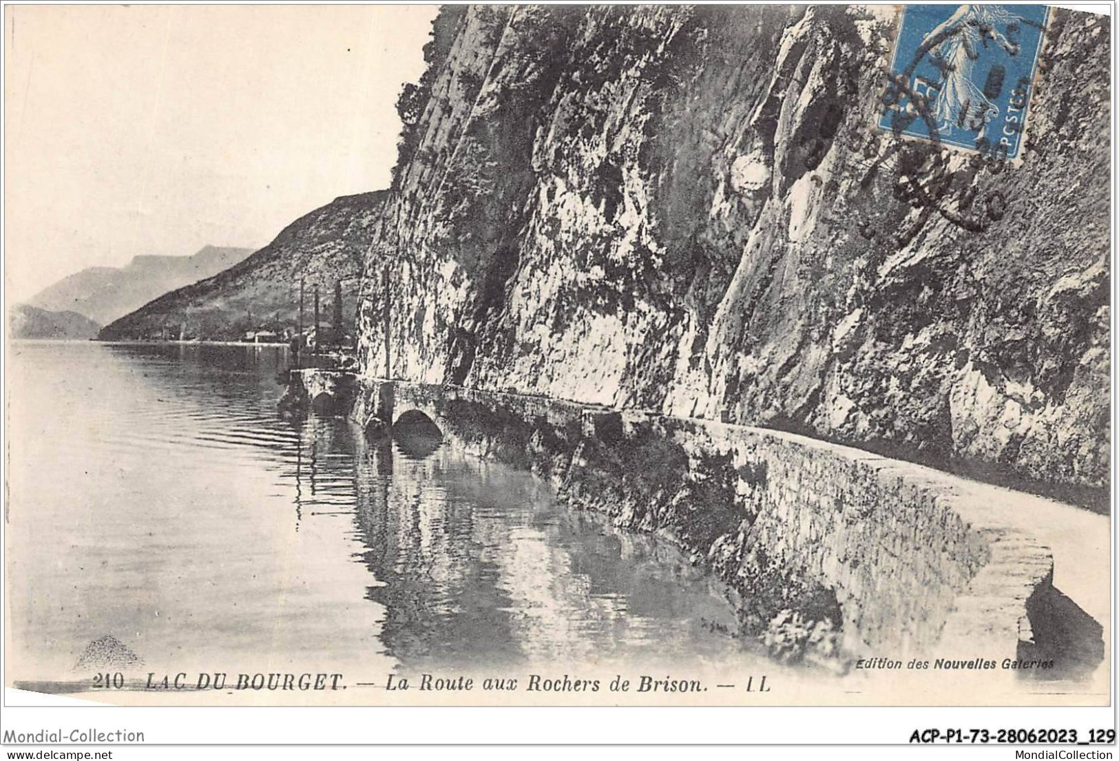 ACPP1-73-0066 - BOURGET DU LAC - La Route Aux Rochers De Brison - Le Bourget Du Lac