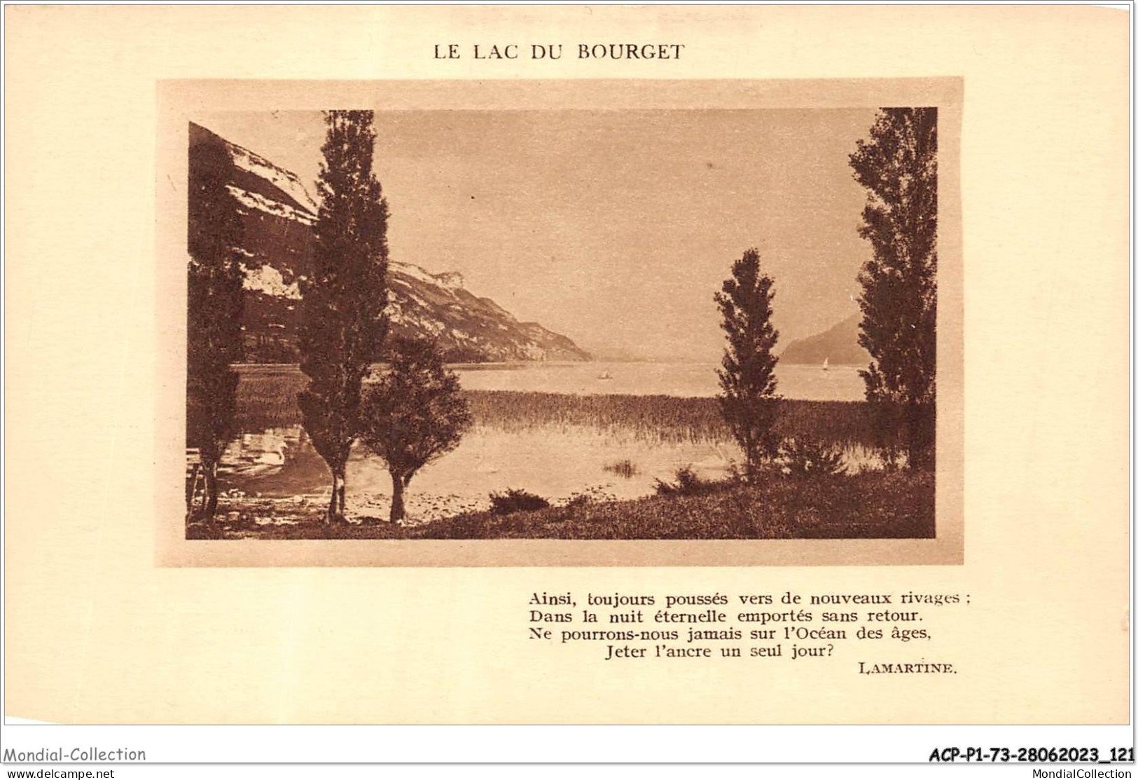 ACPP1-73-0062 - LE LAC BOURGET  - Le Bourget Du Lac