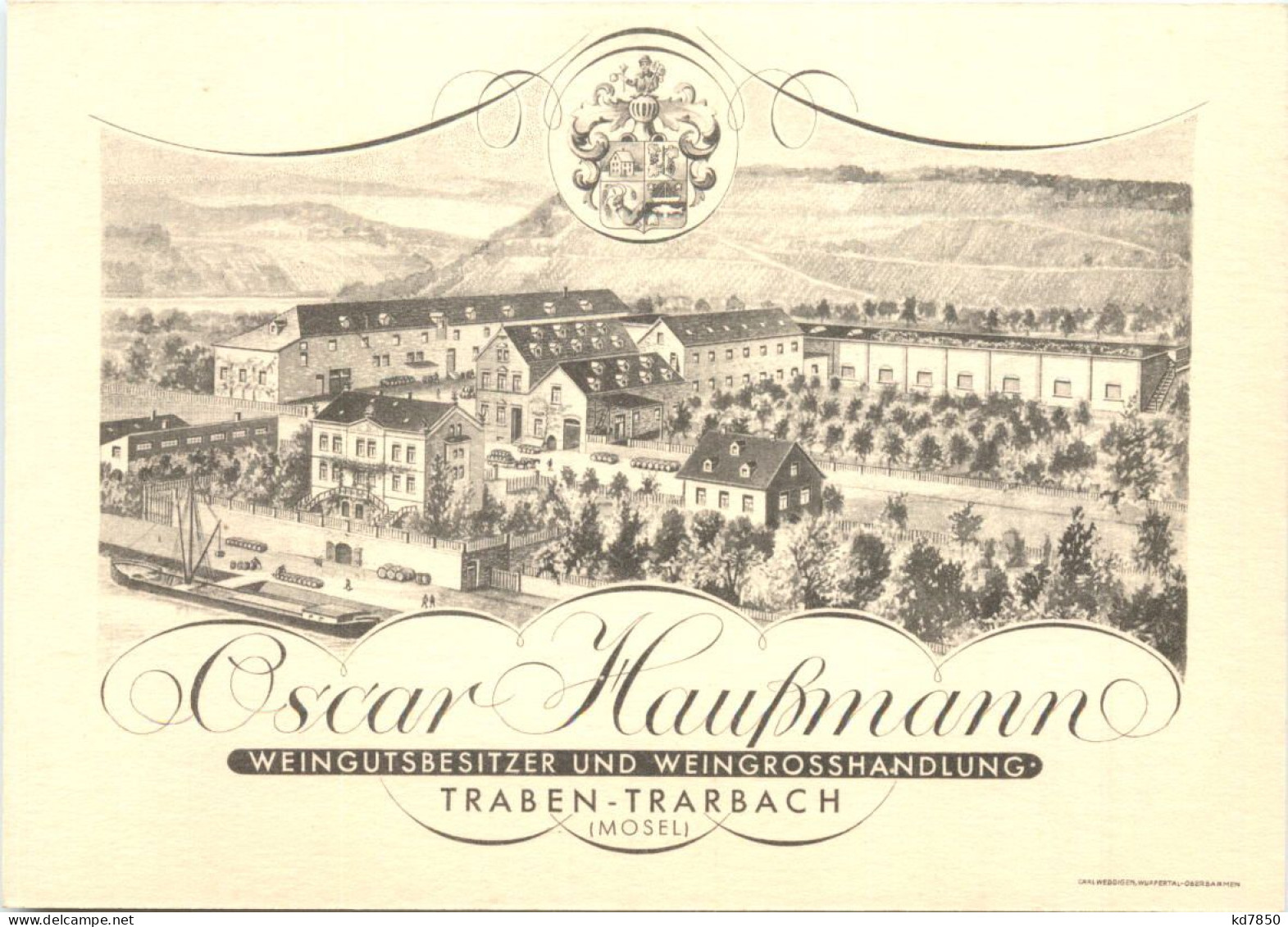 Traben-Trarbach - Oscar Haußmann Weingrosshandlung - Traben-Trarbach