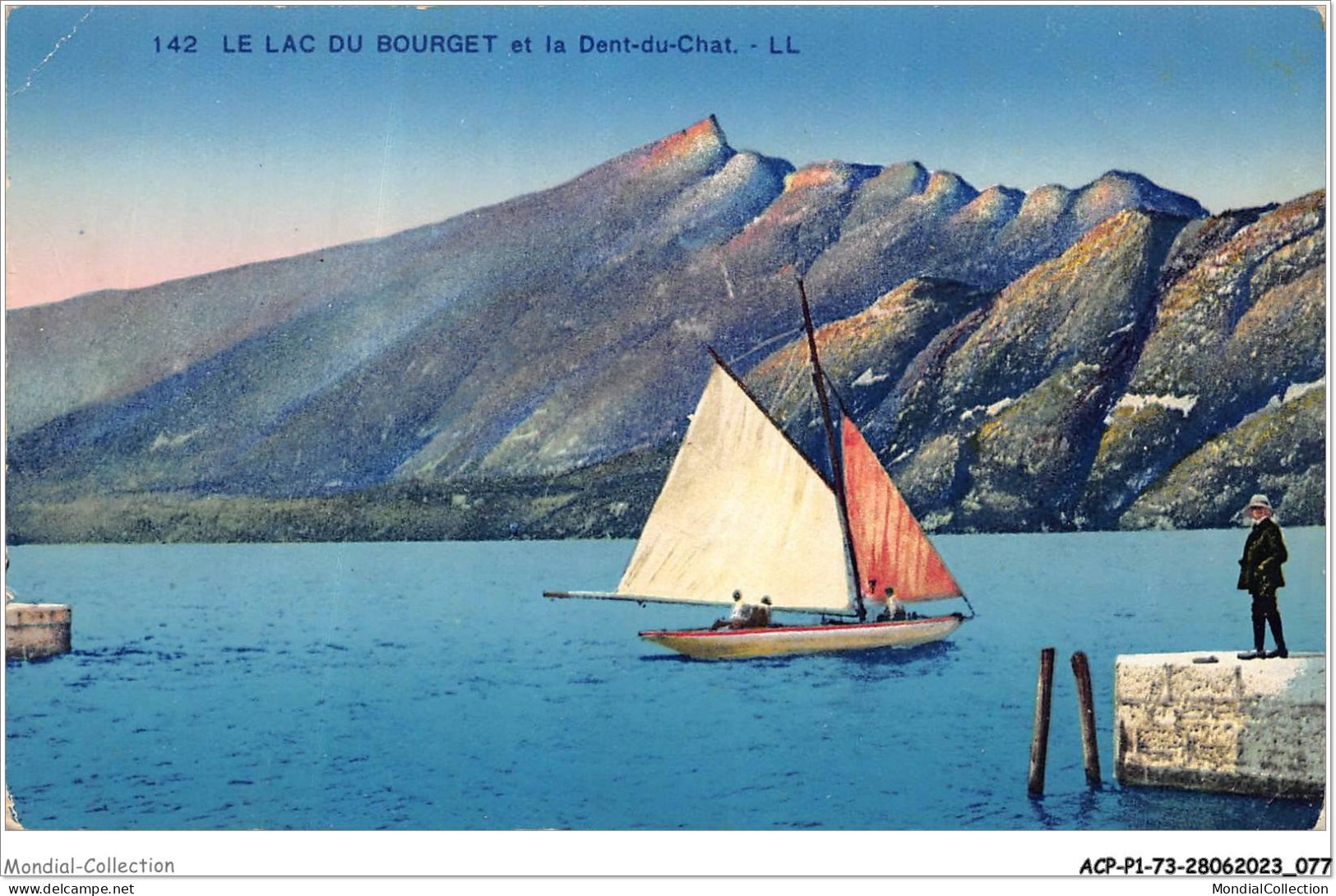 ACPP1-73-0040 - LE LAC BOURGET Et La Dent Du Chat - Le Bourget Du Lac