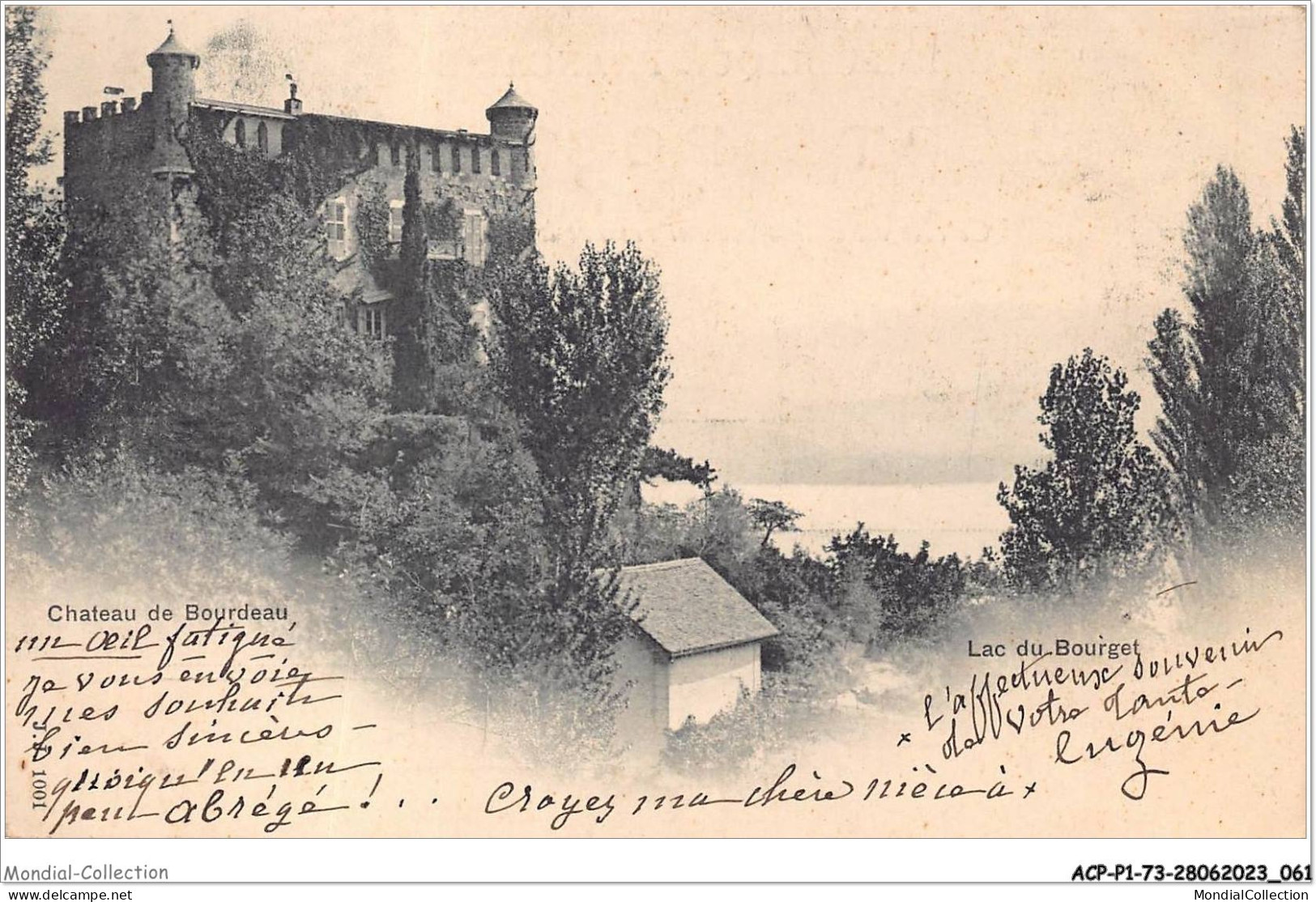 ACPP1-73-0032 - LE LAC BOURGET - Chateau De Bourdeau - Le Bourget Du Lac