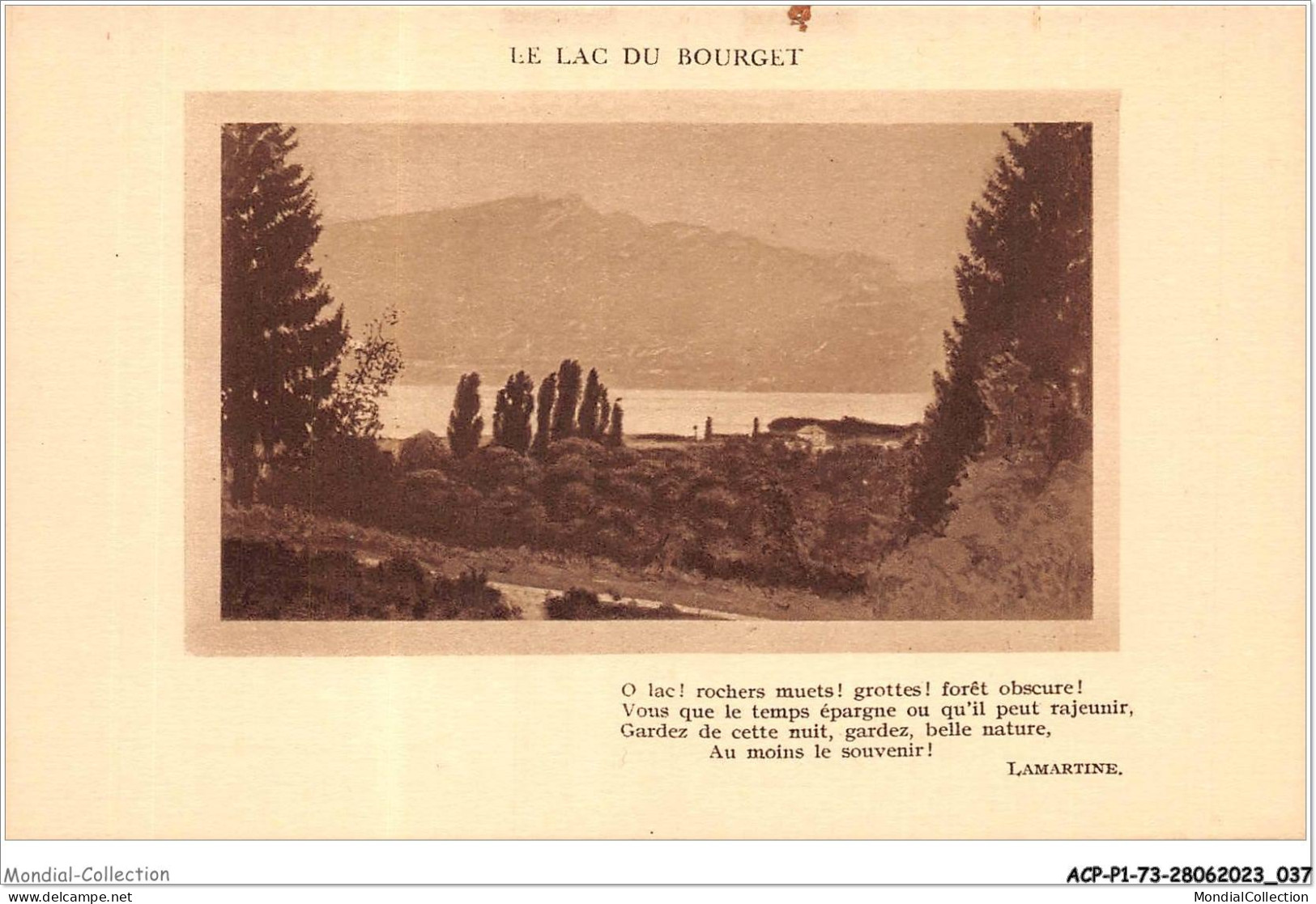 ACPP1-73-0020 - LE LAC BOURGET  - Le Bourget Du Lac