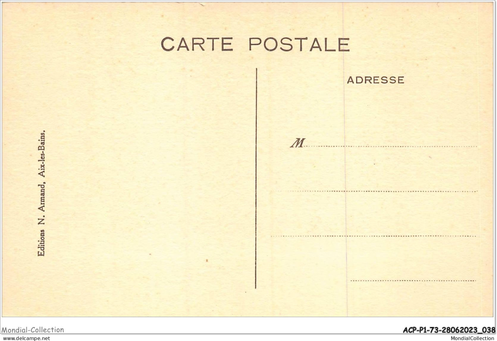 ACPP1-73-0020 - LE LAC BOURGET  - Le Bourget Du Lac