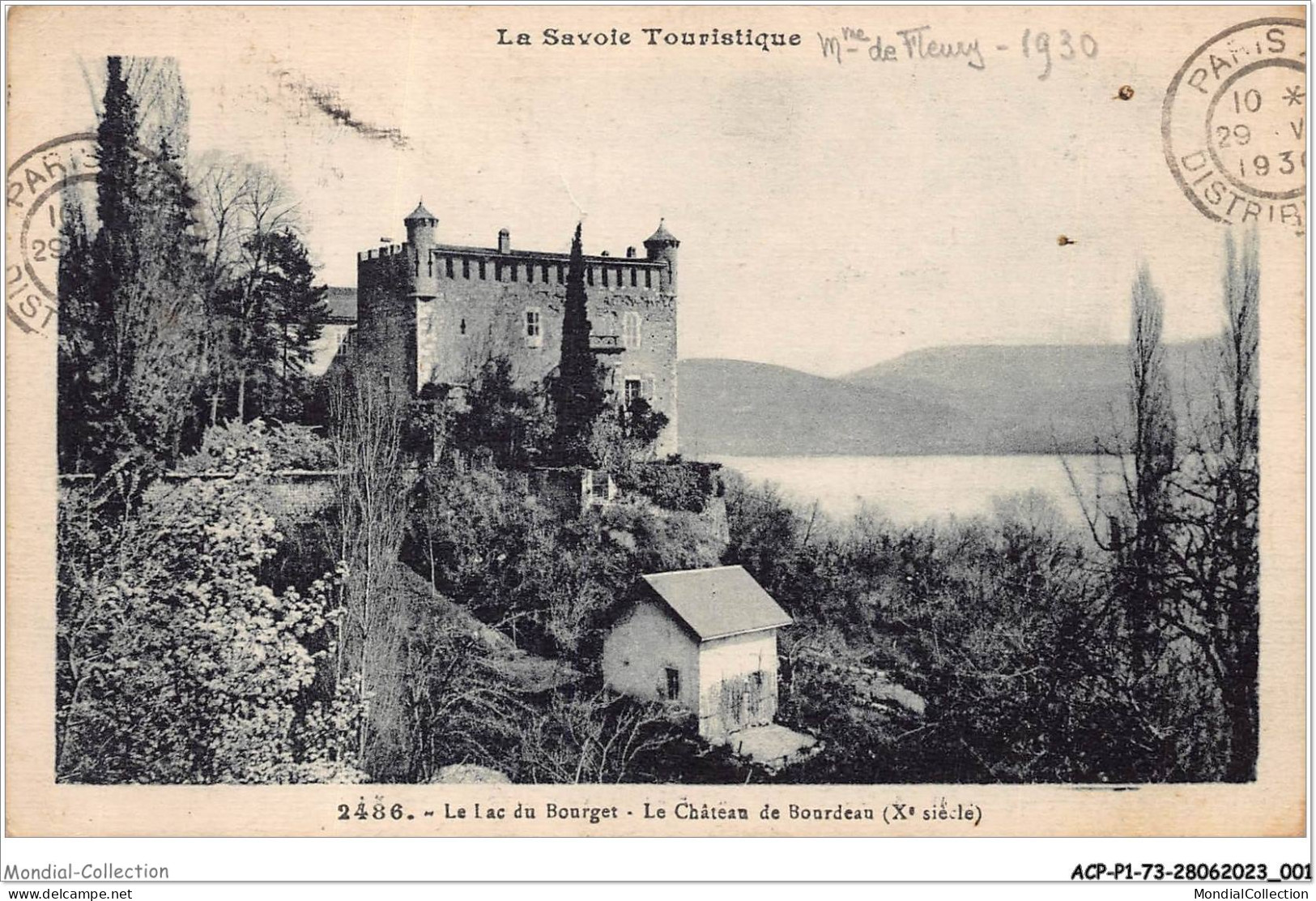 ACPP1-73-0002 - Le Lac Bourget - Le Chateau De Bourdeau - Le Bourget Du Lac