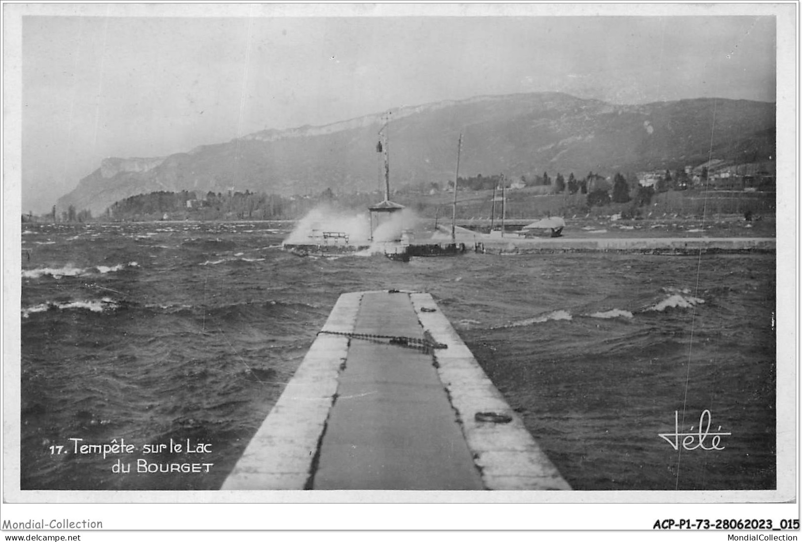 ACPP1-73-0009 - Tempete Sur Le Lac Du BOURGET - Le Bourget Du Lac