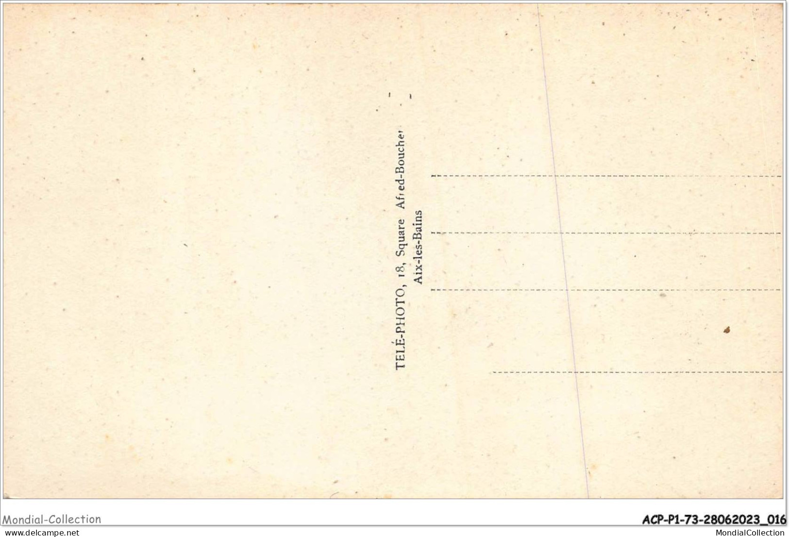 ACPP1-73-0009 - Tempete Sur Le Lac Du BOURGET - Le Bourget Du Lac