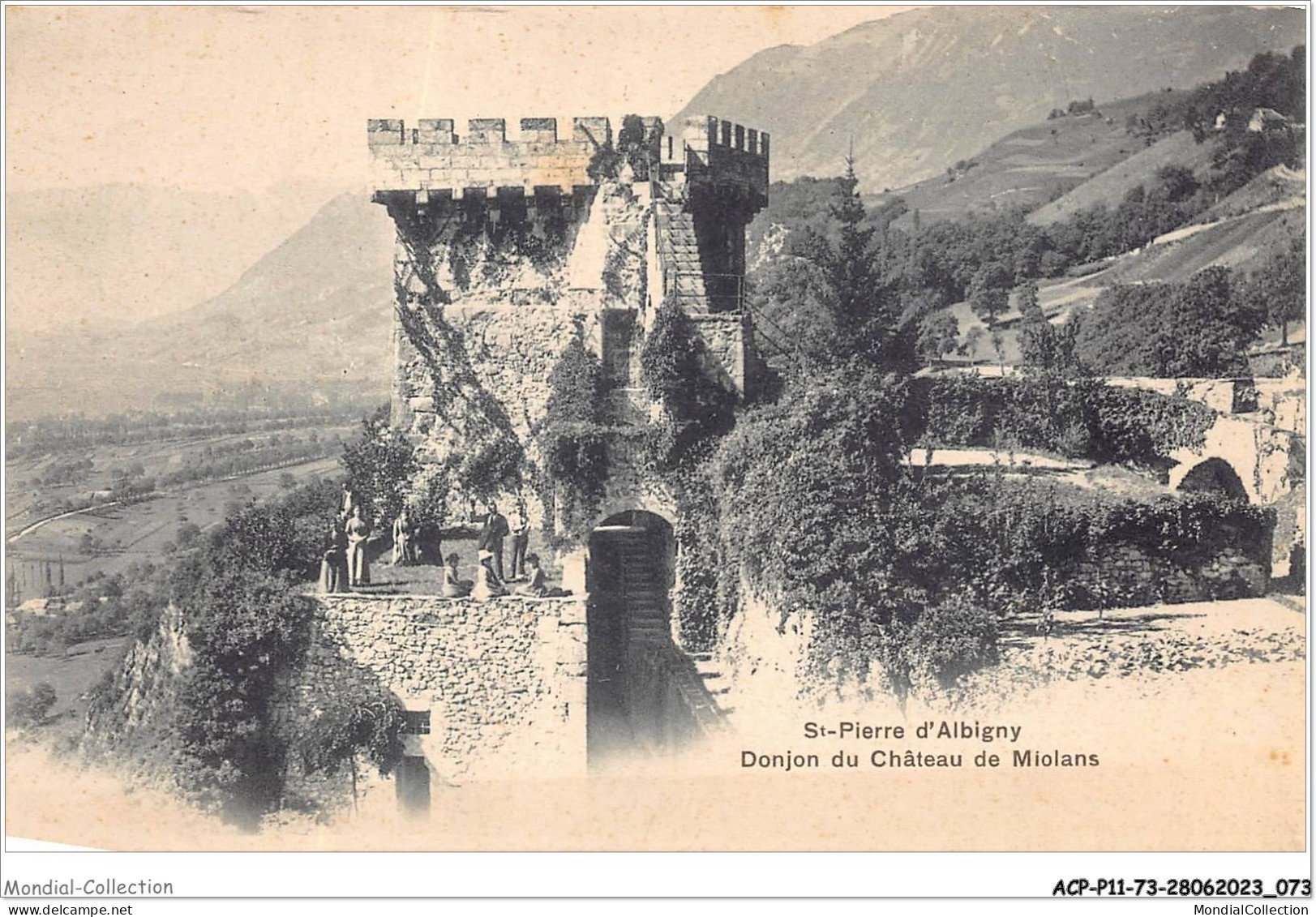 ACPP11-73-0973 - SAINT-PIERRE-D'ALBIGNY - Donjon Du Chateau De Miolans - Saint Pierre D'Albigny