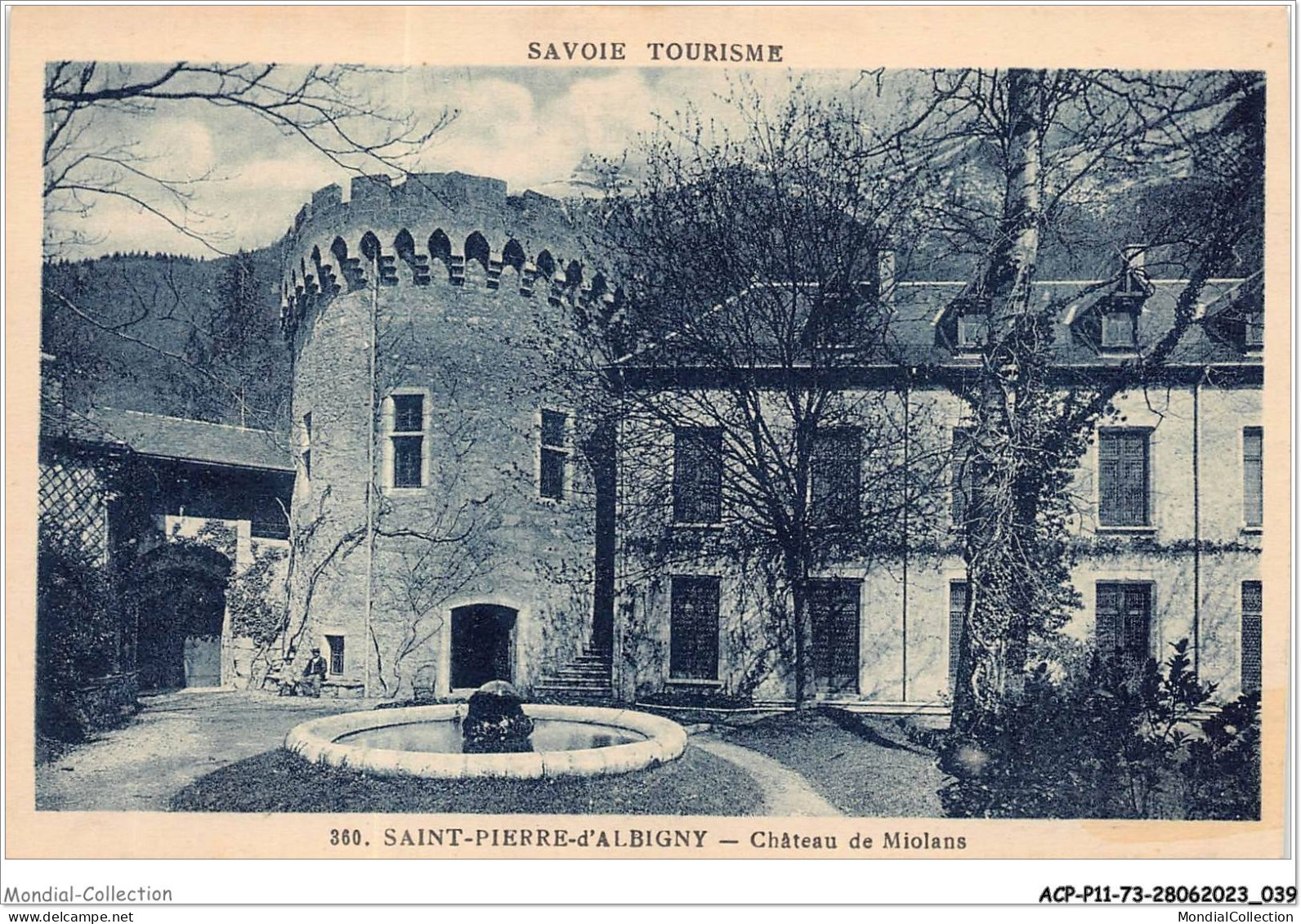 ACPP11-73-0956 - SAINT-PIERRE-D'ALBIGNY  - Chateau De Miolans - Saint Pierre D'Albigny