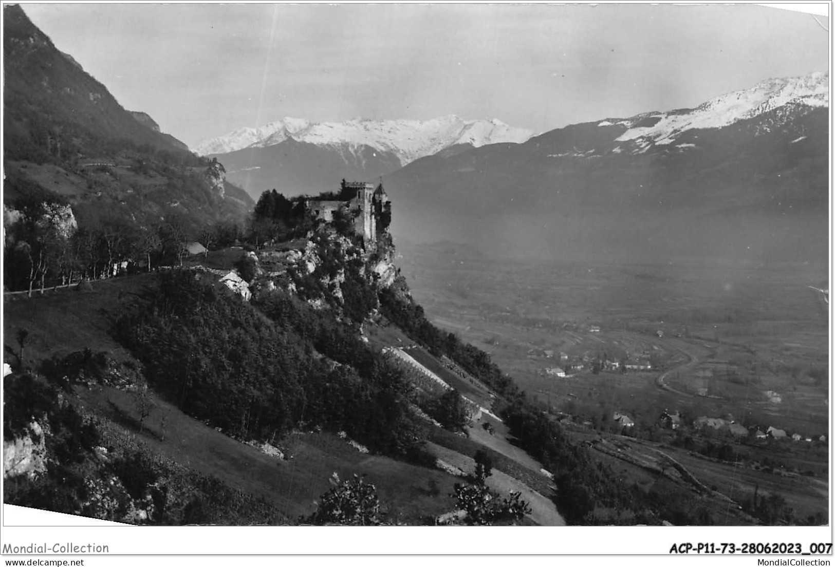 ACPP11-73-0940 - SAINT-PIERRE-D'ALBIGNY - Chateau De MIOLANS Et Le Mont Blanc - Saint Pierre D'Albigny