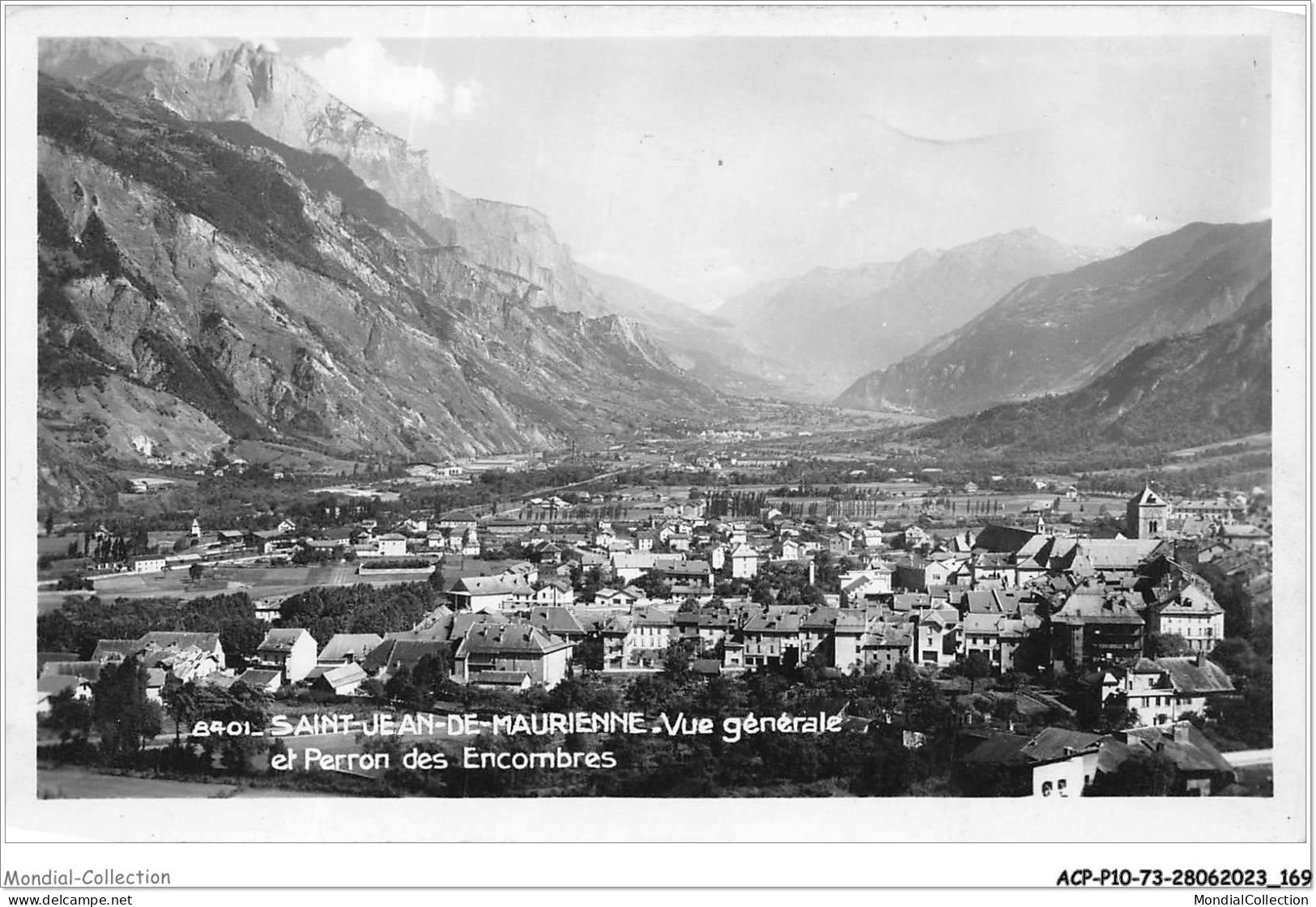 ACPP10-73-0925 - SAINT-JEAN-DE-MAURIENNE - Vue Generale Et Perron Des Encombes - Saint Jean De Maurienne