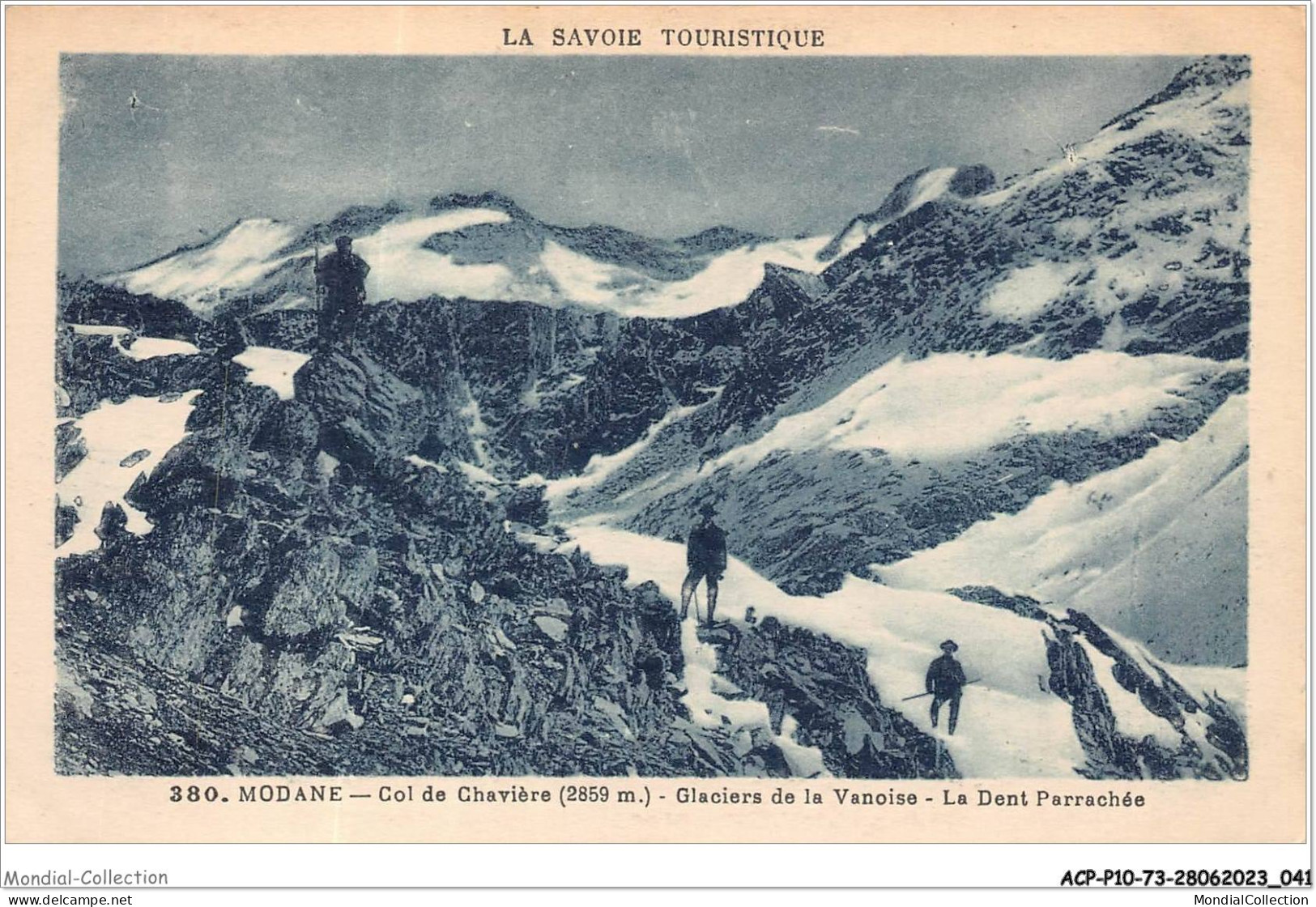 ACPP10-73-0861 - MODANE - Col De Chaviere - Glaciers De La Vanoise - La Dent Parrachée - Modane