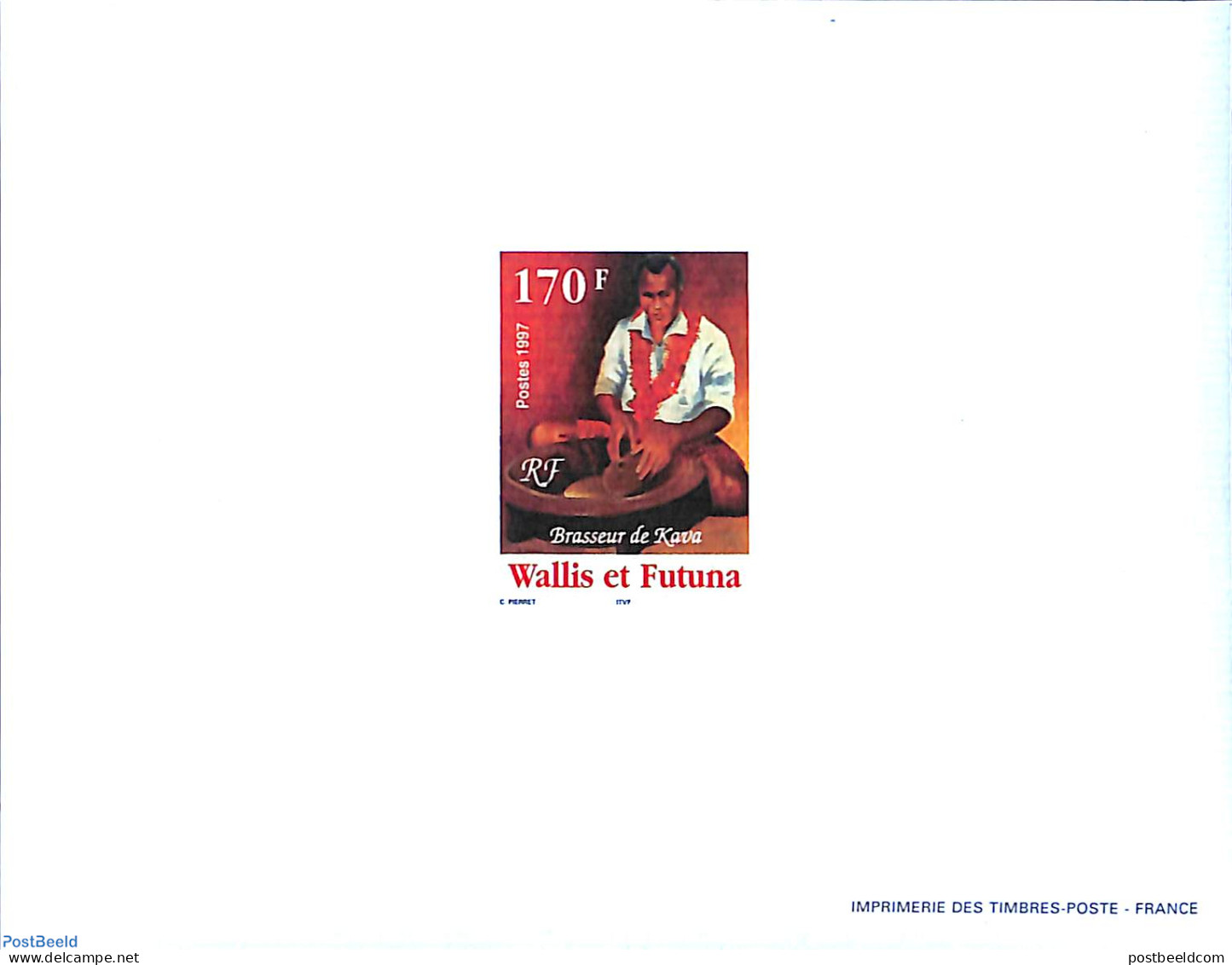 Wallis & Futuna 1997 Kawa 1v, Epreuve De Luxe, Mint NH, Health - Food & Drink - Food